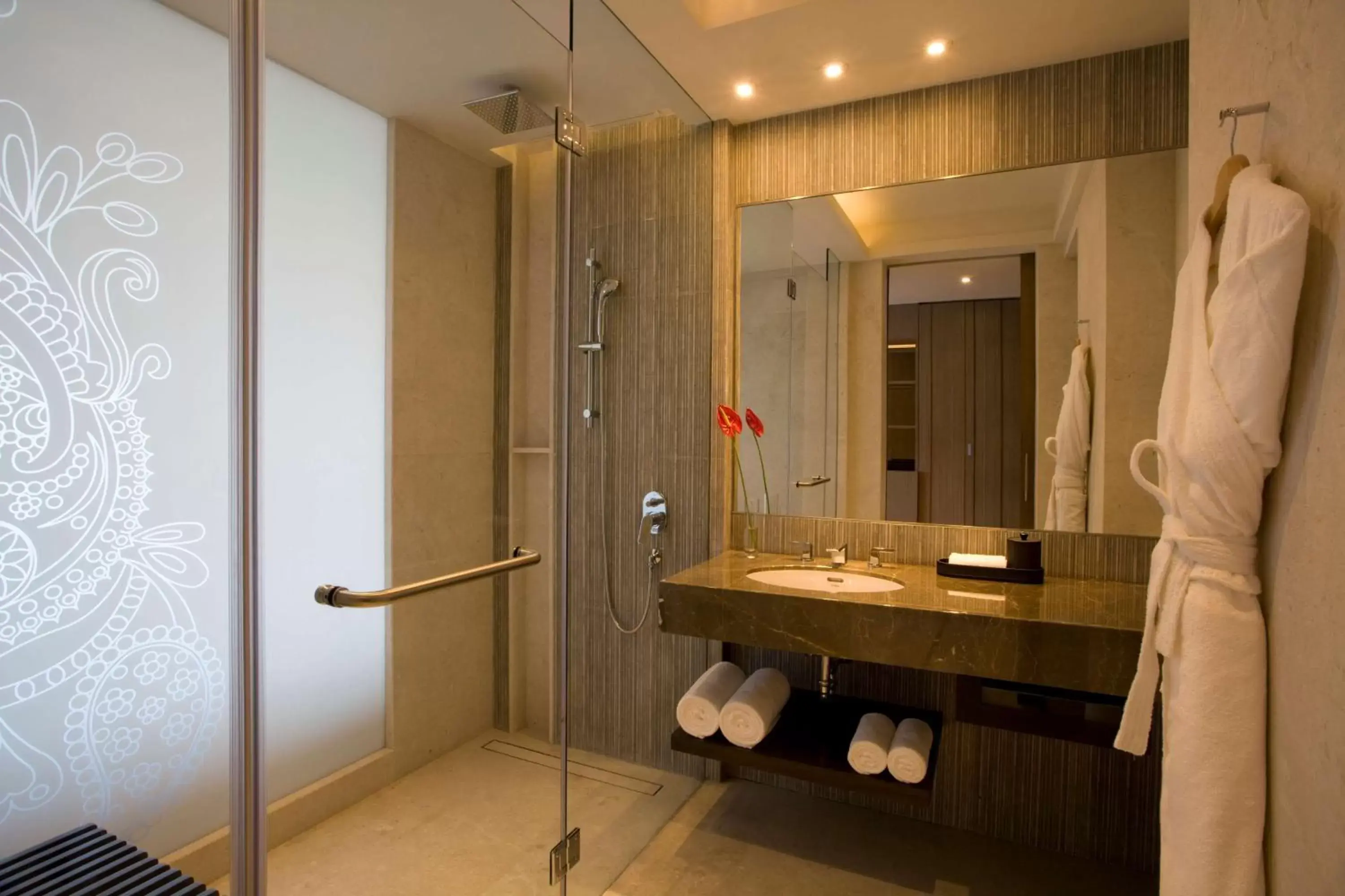 Bathroom in Hyatt Regency Ahmedabad