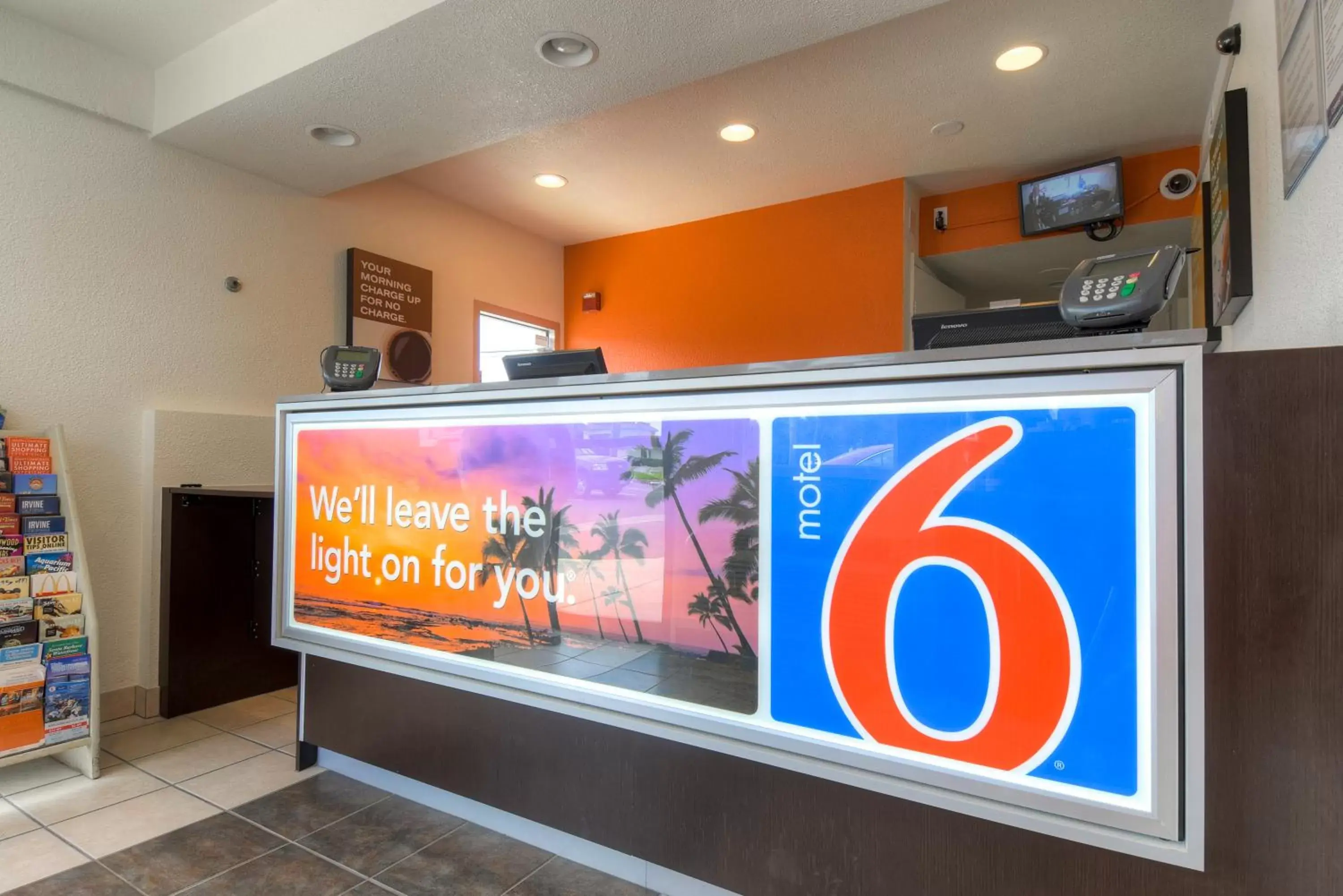 Lobby or reception, Lobby/Reception in Motel 6-Costa Mesa, CA