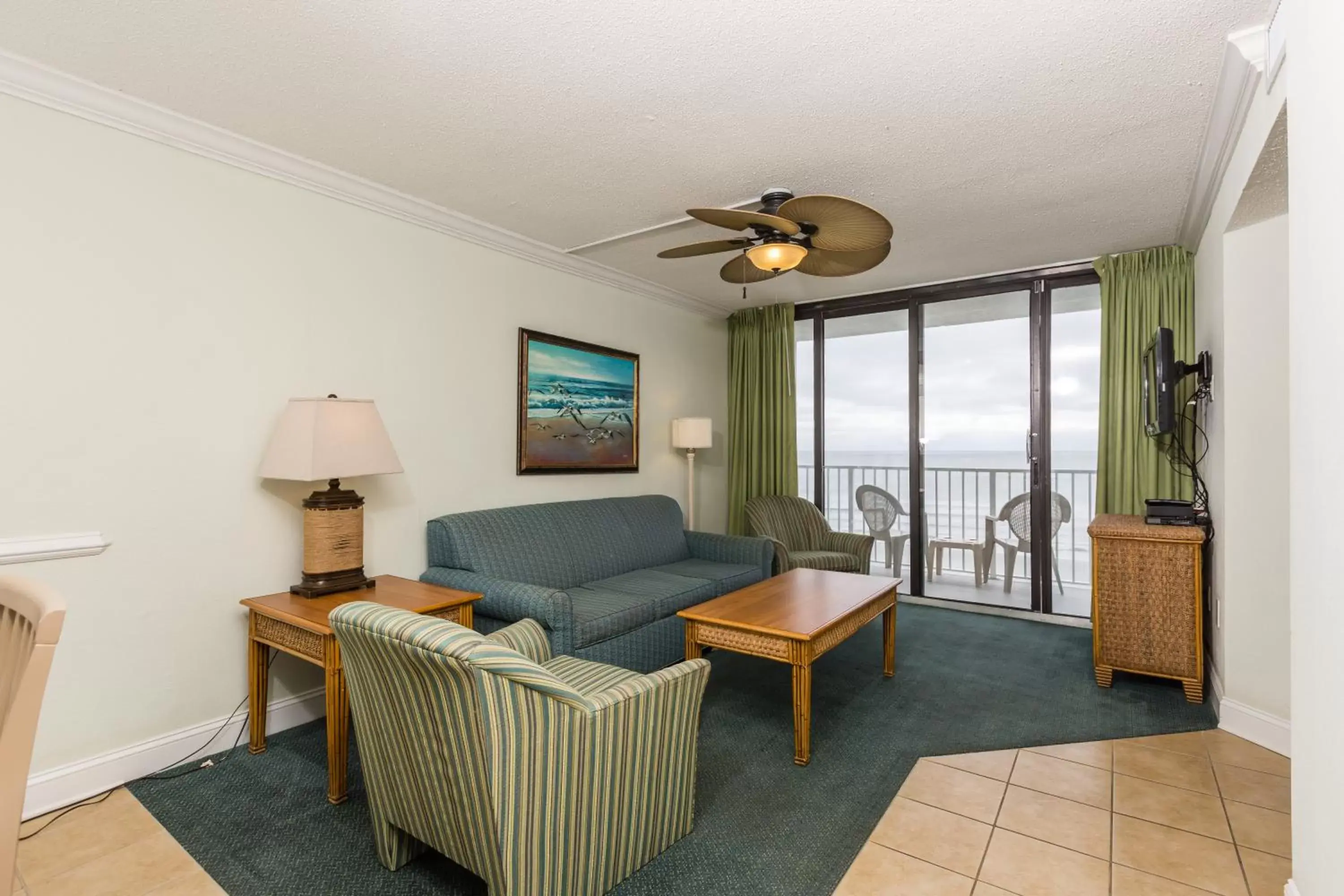 Balcony/Terrace, Seating Area in Sands Beach Club by Capital Vacations