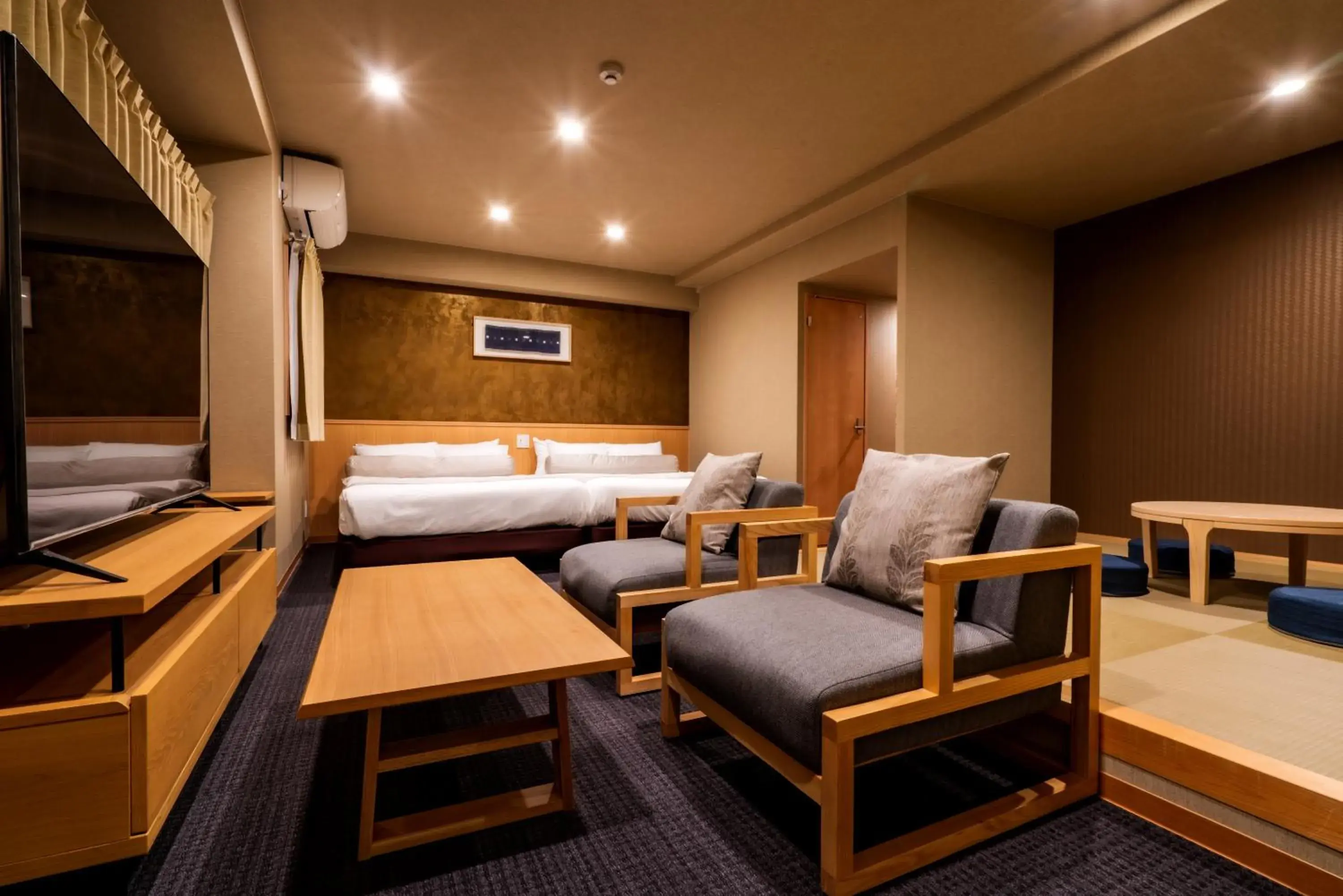 Photo of the whole room, Bed in Randor Residential Hotel Kyoto Suites