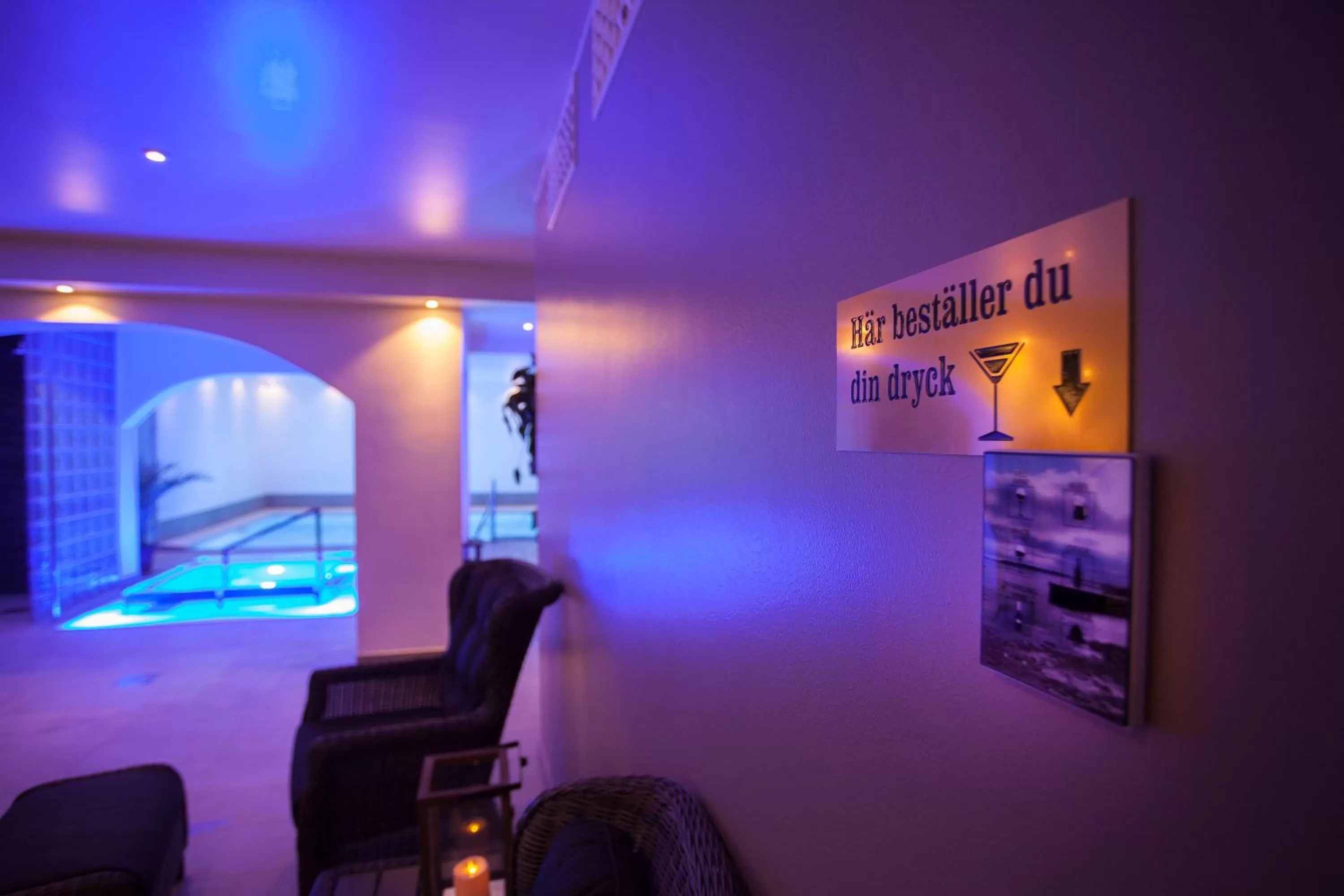 Hot Tub in Hotell Nordic