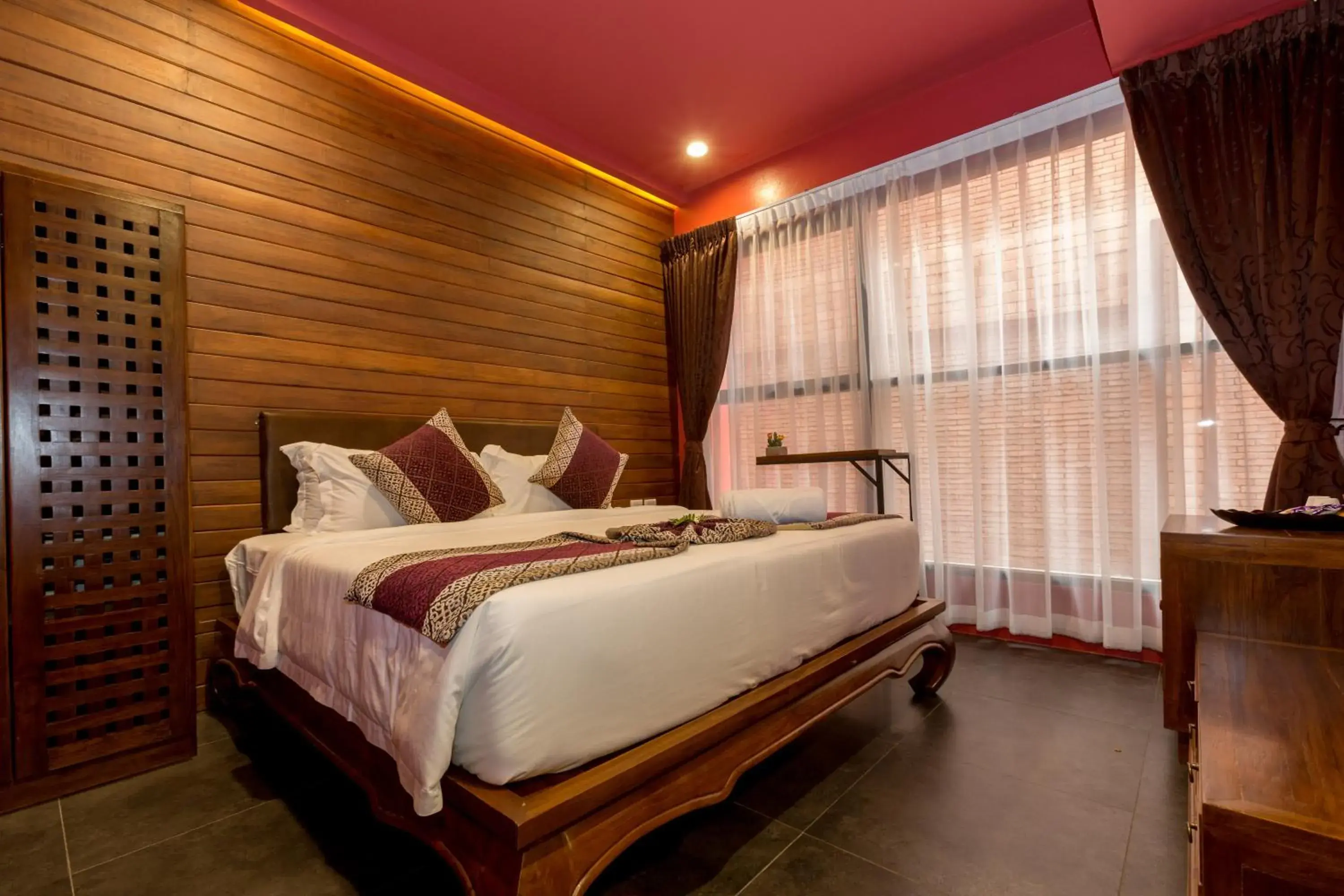 Bed in Le Pure Hotel Chiangmai SHA