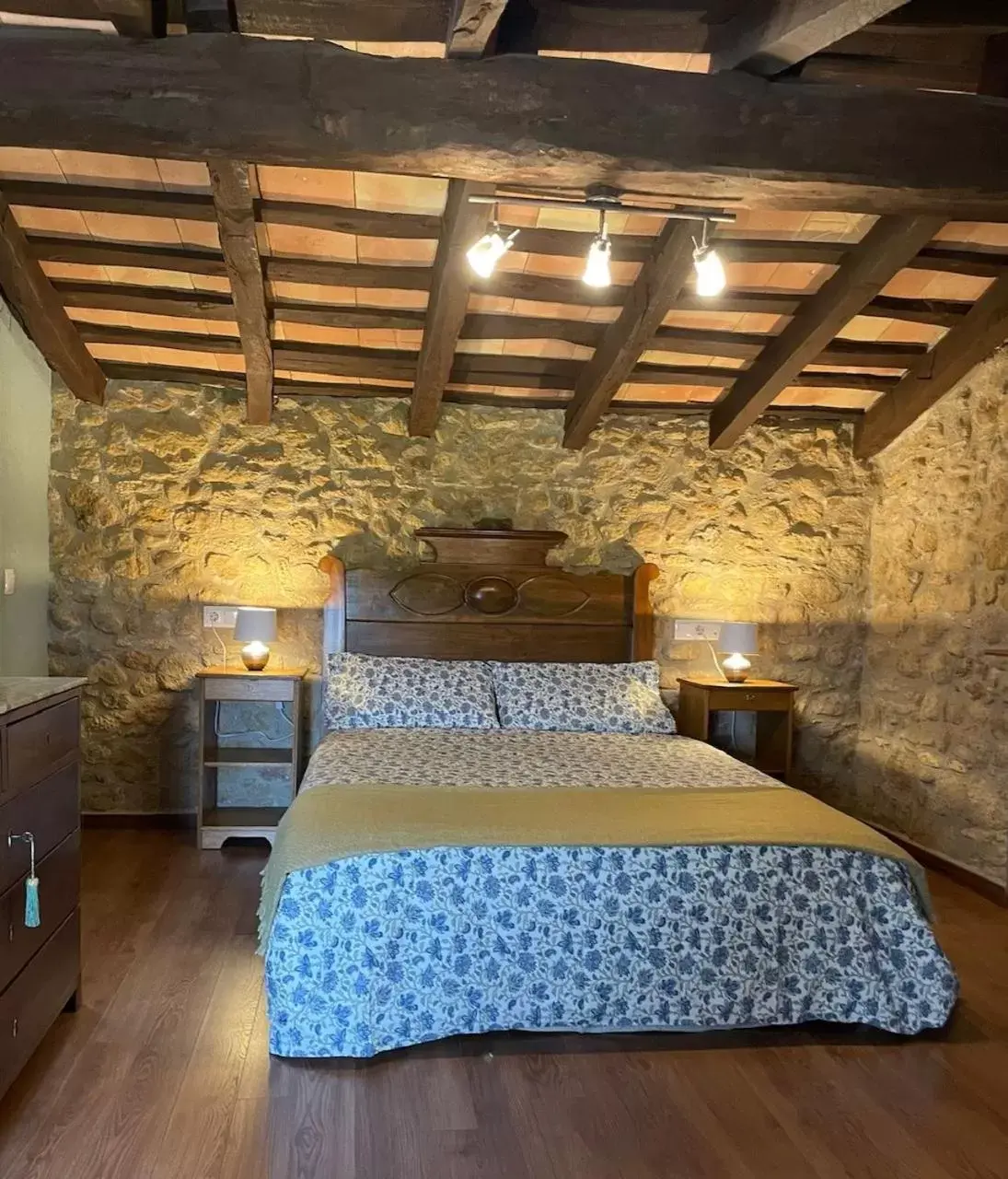 Bed in Mas Feliu Turismo Rural