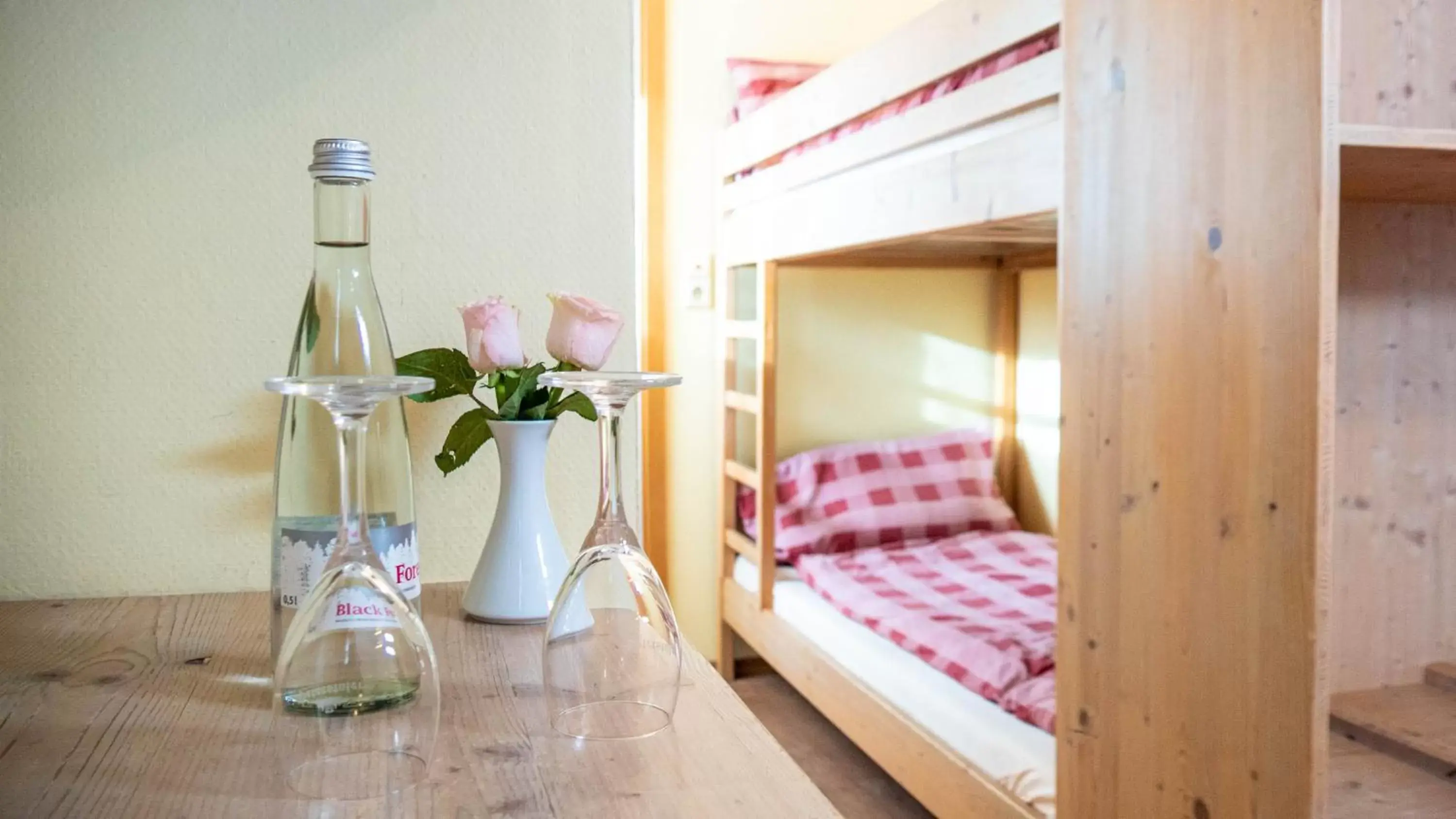 Bedroom, Bunk Bed in Hotel Rheintal