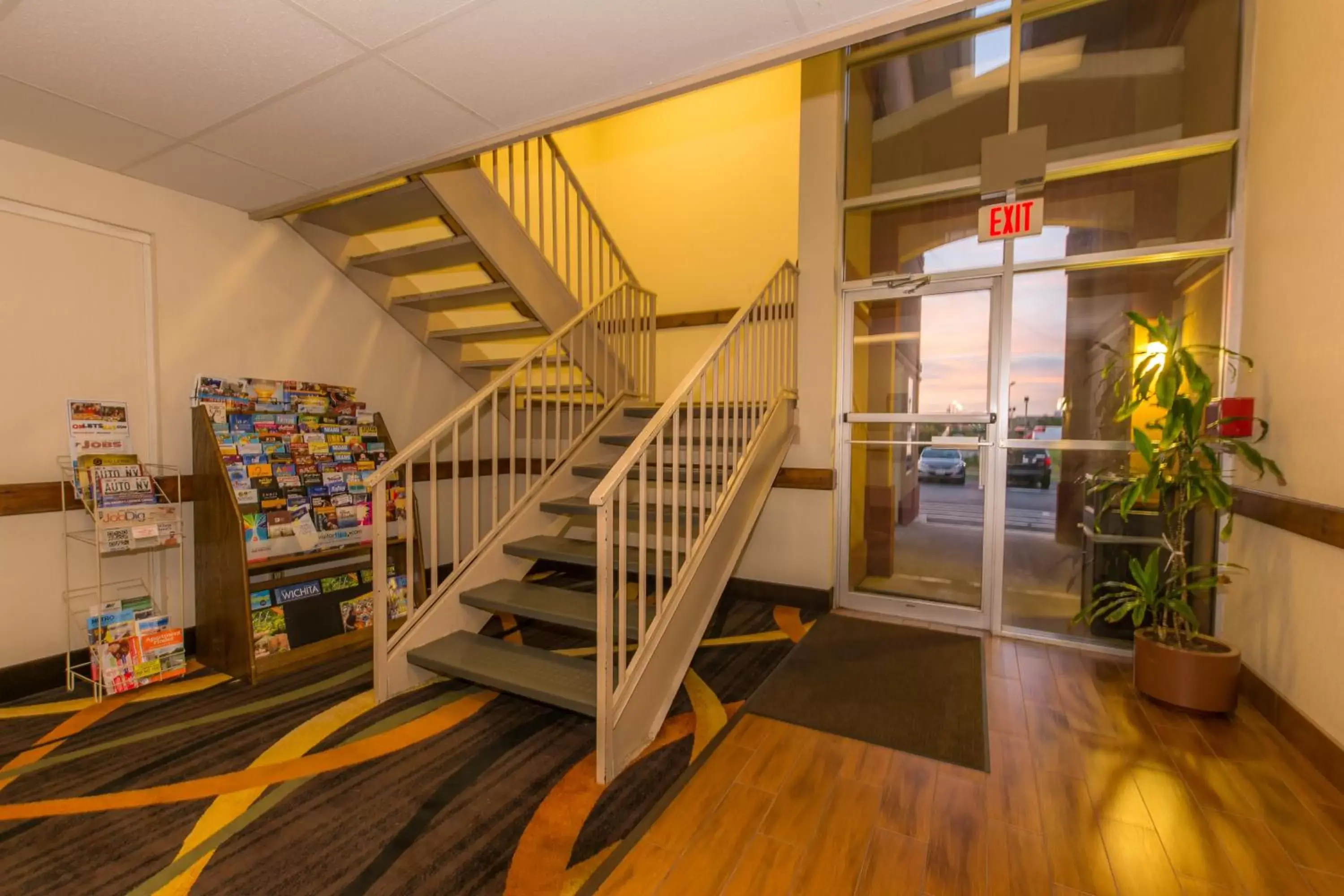 Lobby or reception in Howard Johnson by Wyndham Oklahoma City OKC Airport, Fairgrounds, I40 Lobby or reception in Howard Johnson by Wyndham Oklahoma City OKC Airport, Fairgrounds, I40