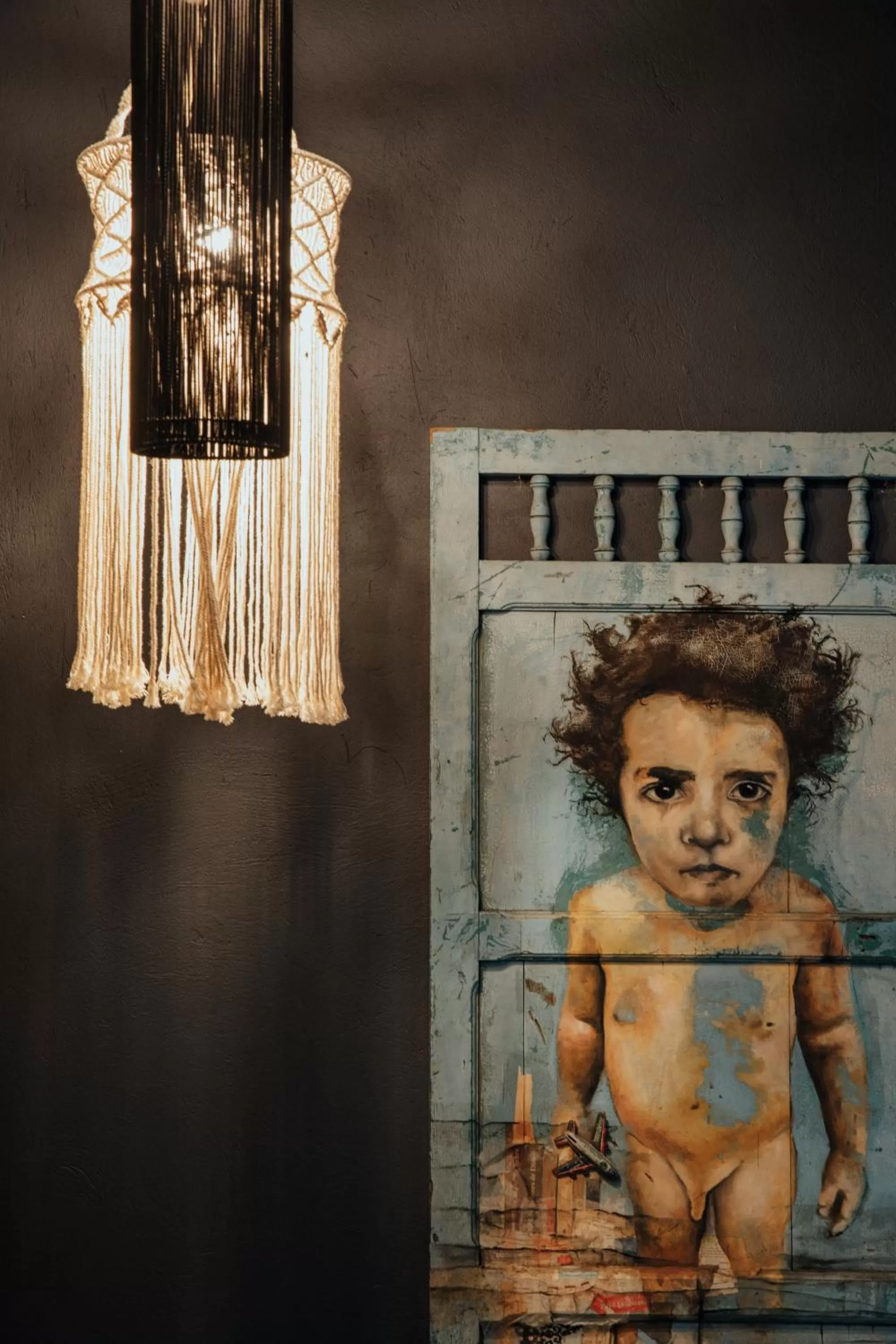 Decorative detail in Sui Boutique Hotel