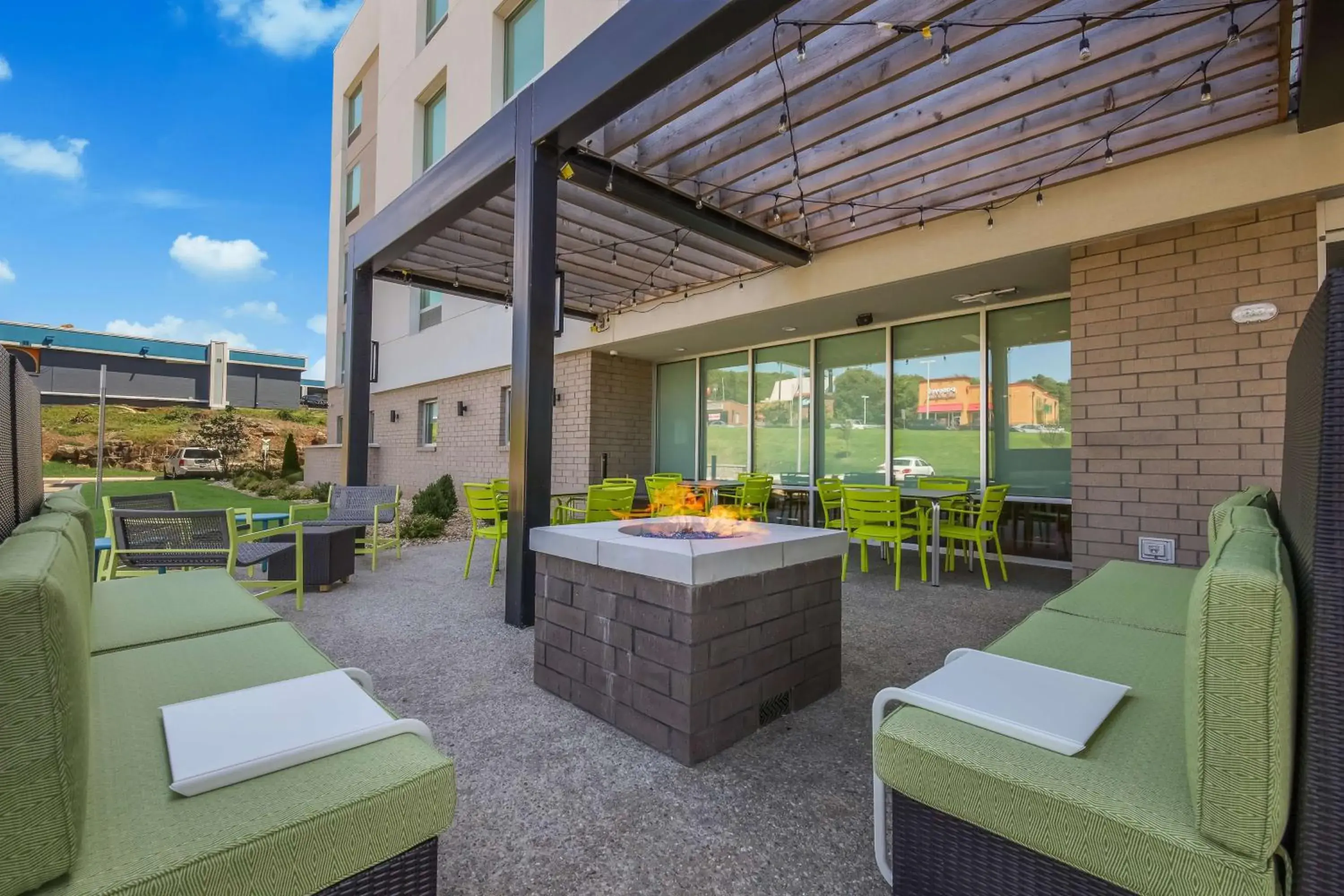 Patio in Home2 Suites By Hilton Cookeville