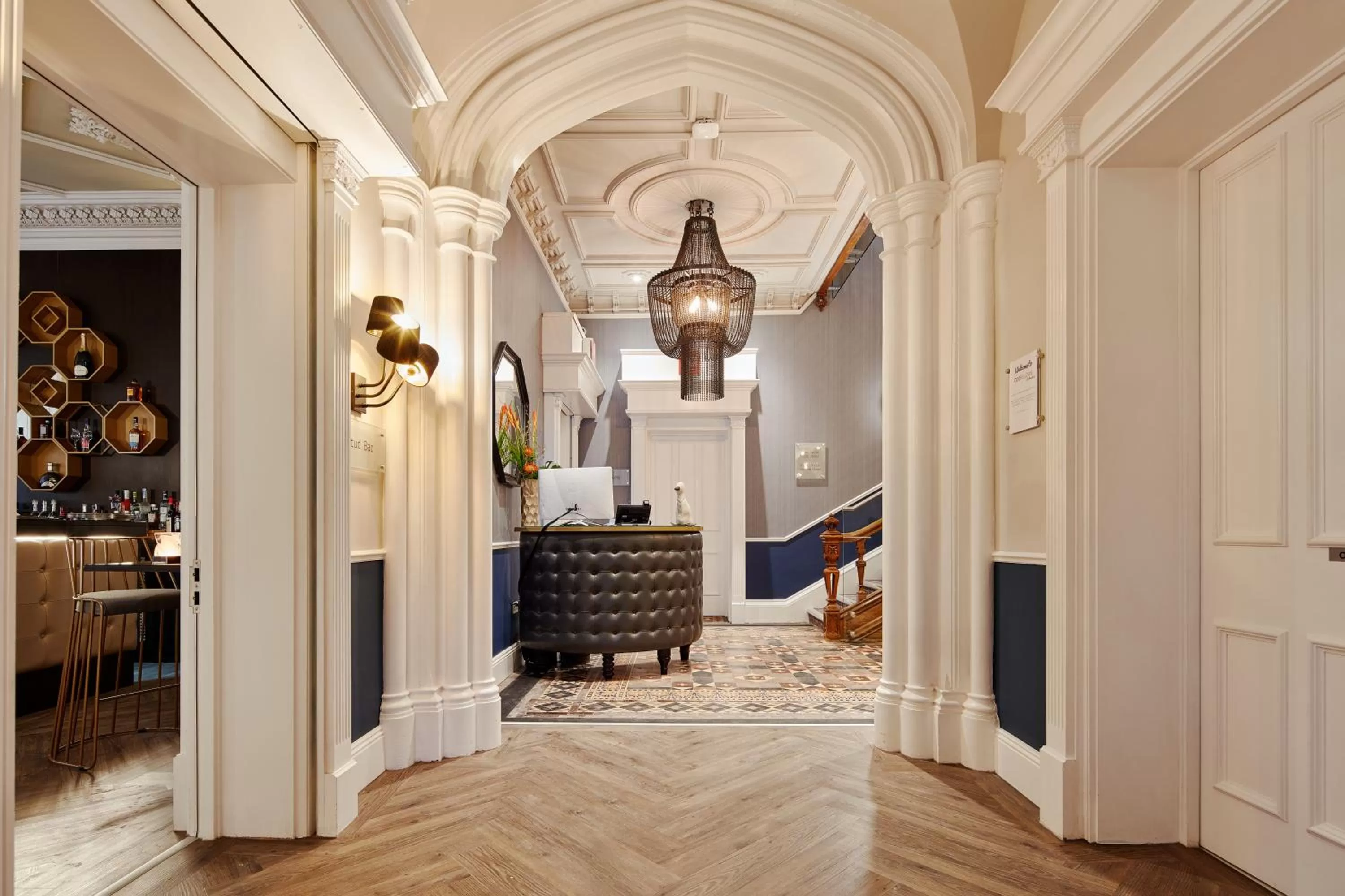 Lobby or reception in Oddfellows On The Park