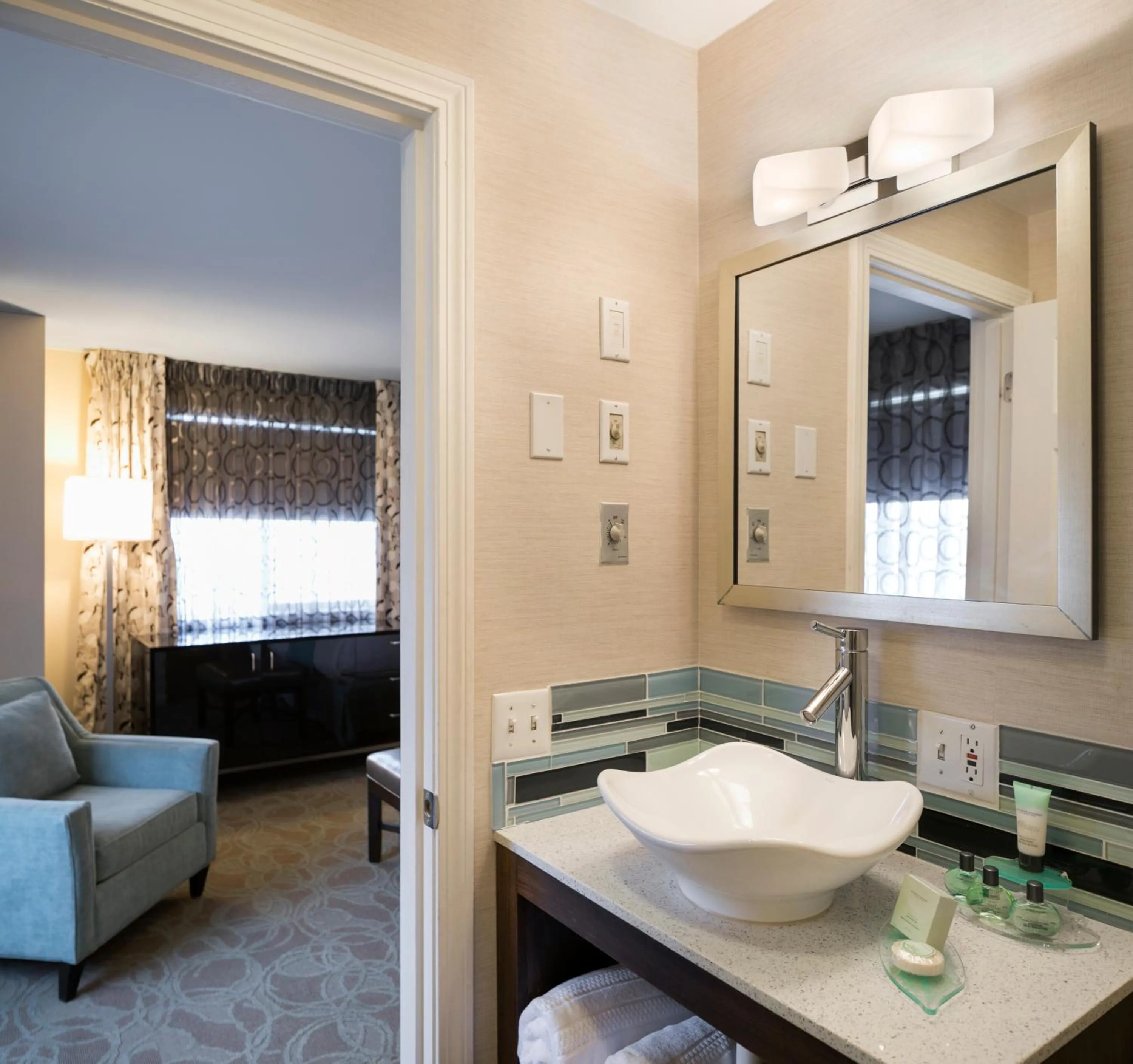 Bathroom in Aqua Blue Hotel