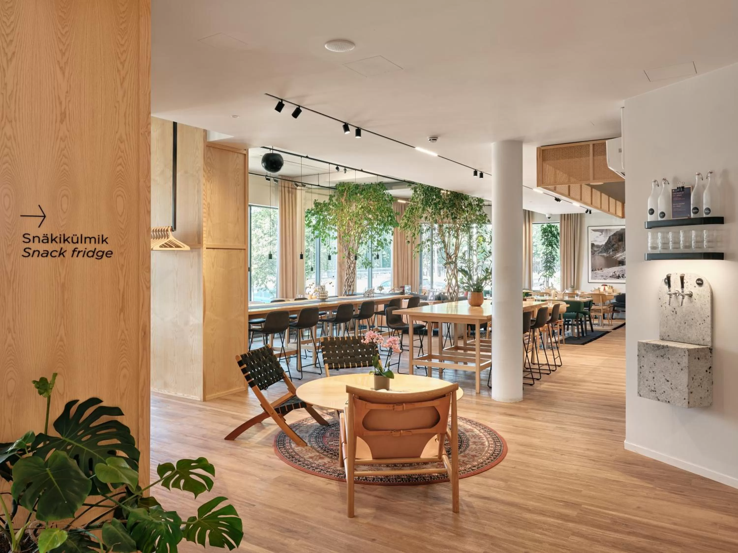 Lobby or reception in Oru Hub Hotel Tallinn - Handwritten Collection