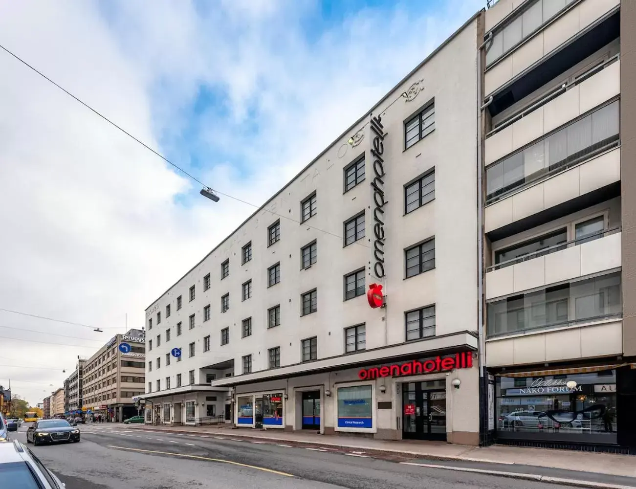 Facade/entrance, Property Building in Omena Hotel Turku Humalistonkatu