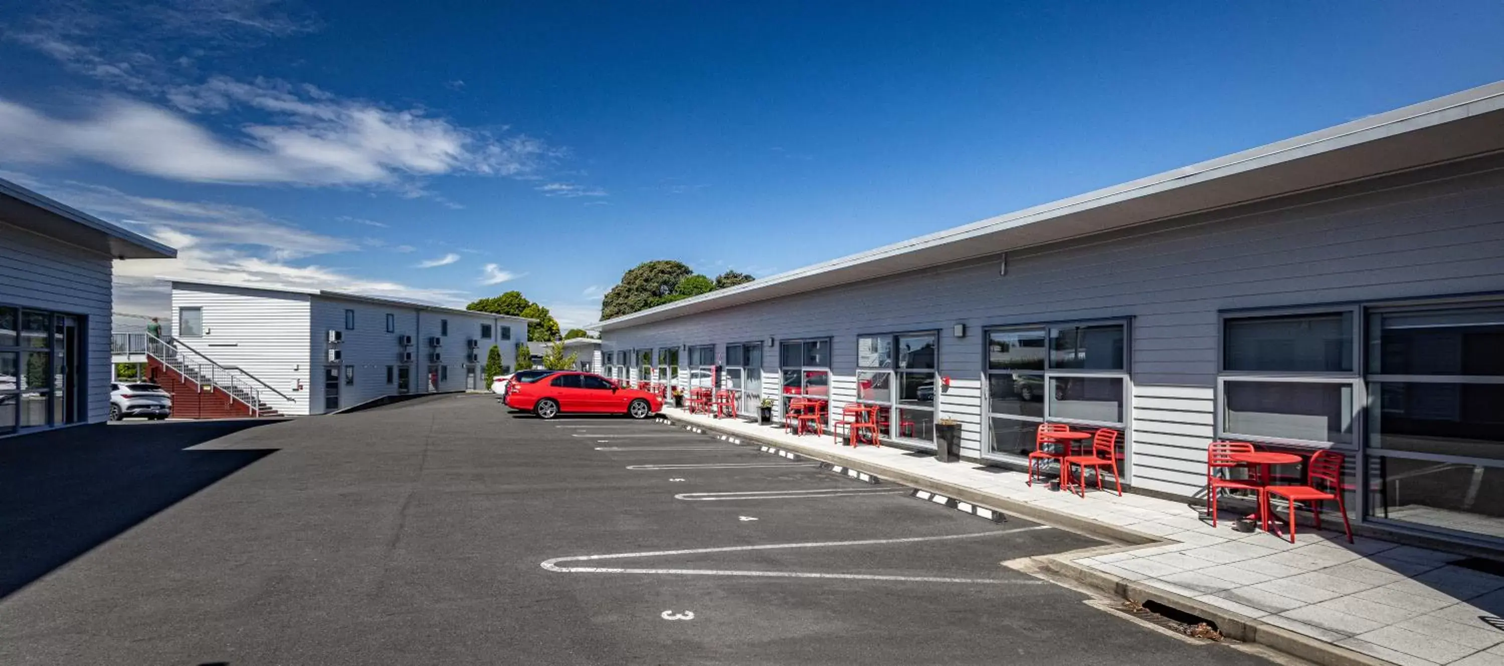 Property building in Pukekura Motor Lodge