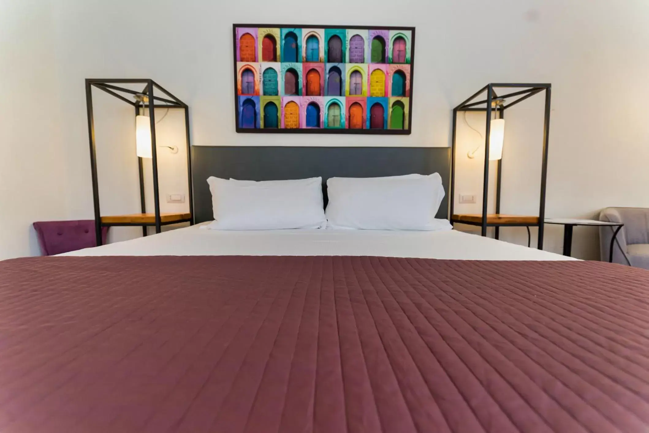 Bed in Hotel Casa Mia