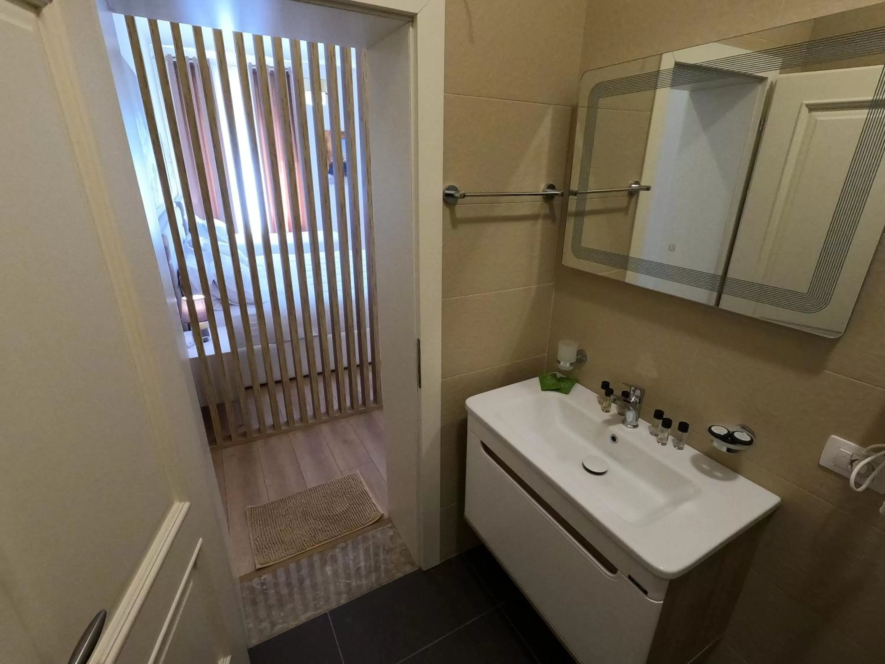 Bathroom in Hotel TREVA