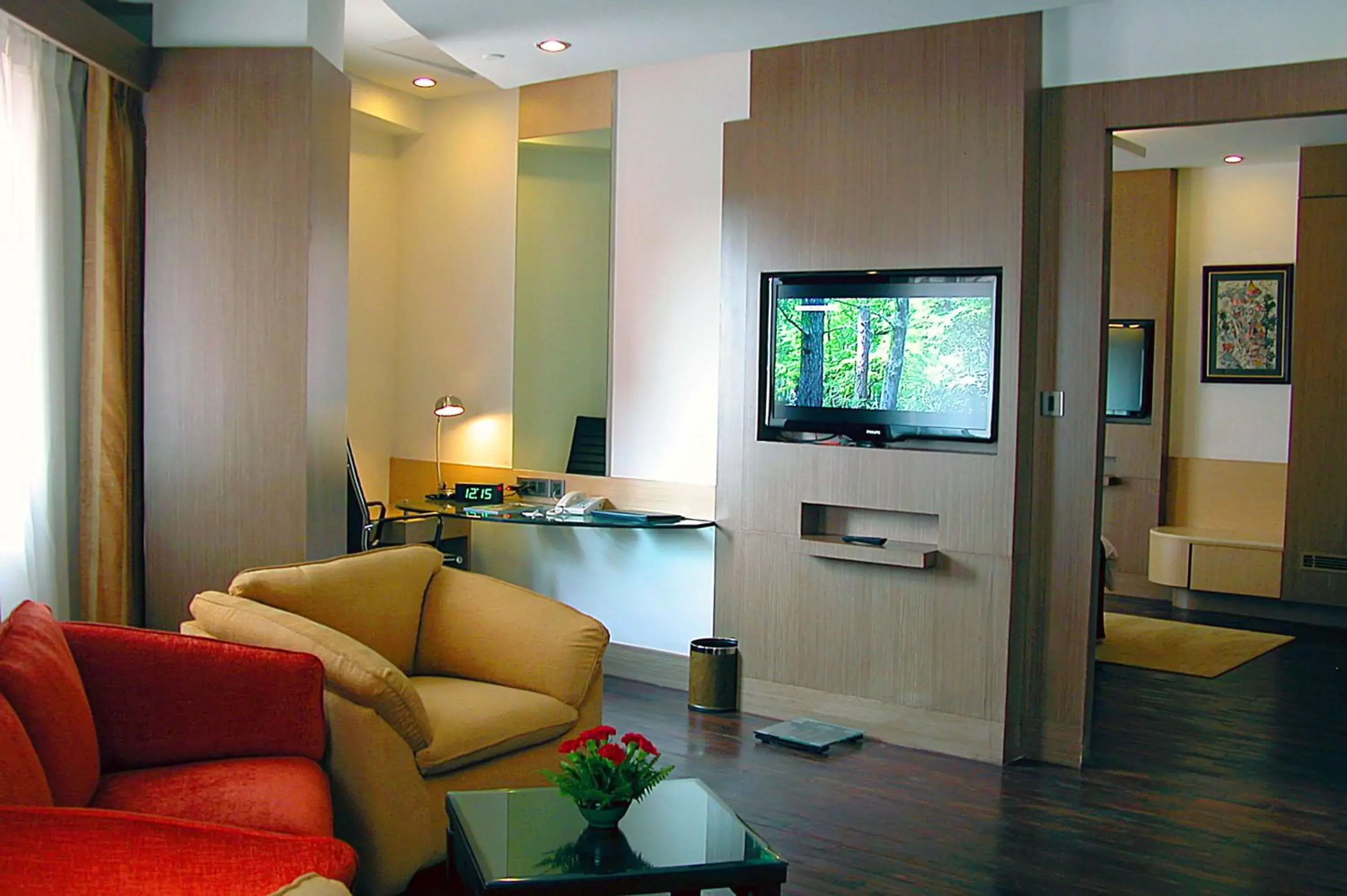 Living room, TV/Entertainment Center in Radisson Hotel Kathmandu