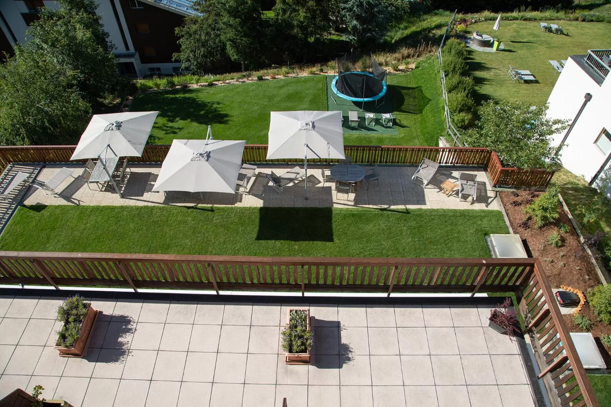 Garden view in Hotel Ad'Eldorado