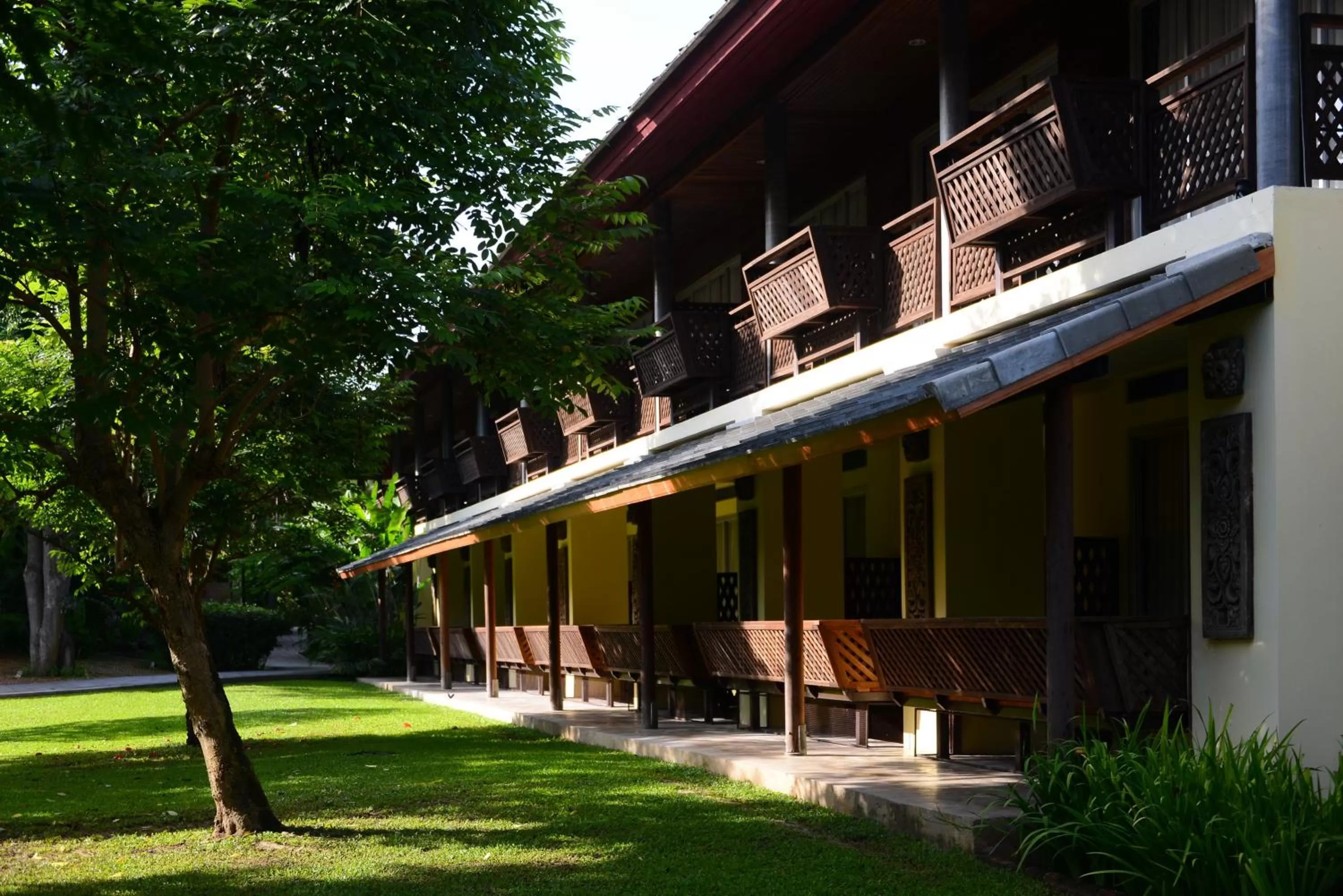 Property building in Royal River Kwai Resort and Spa