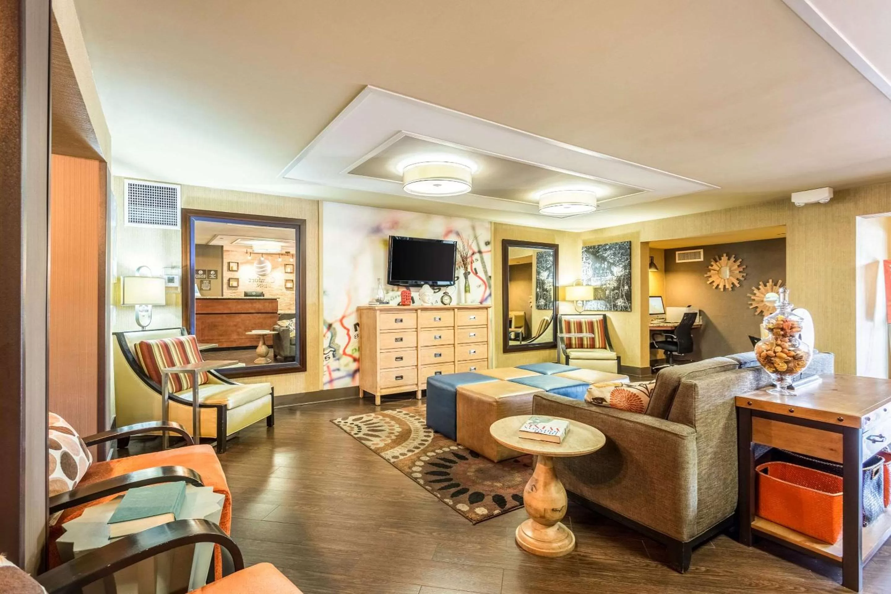 Lobby or reception in Comfort Inn Tupelo Central