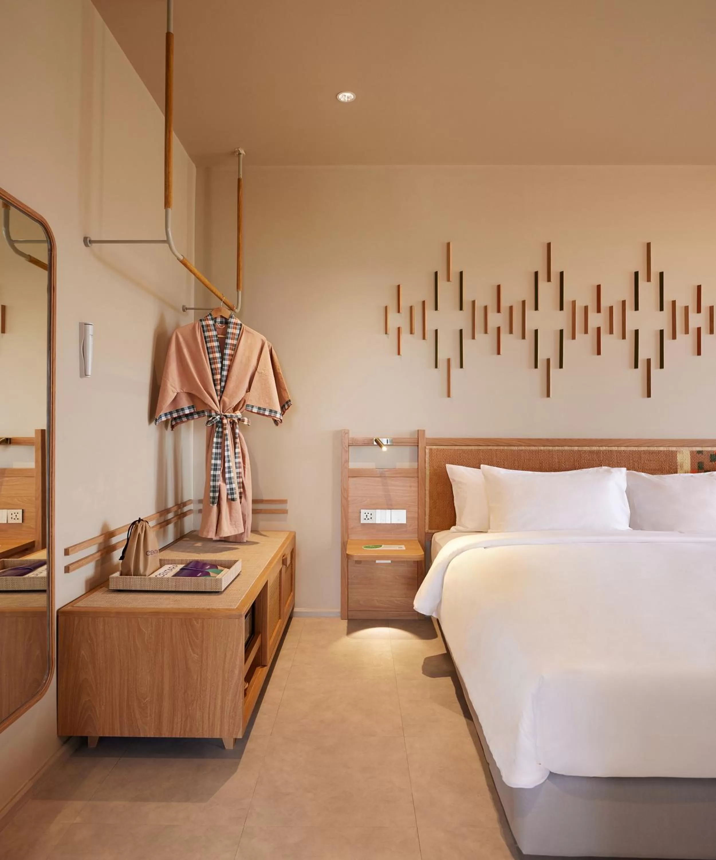 Bedroom, Bed in Centara Korat