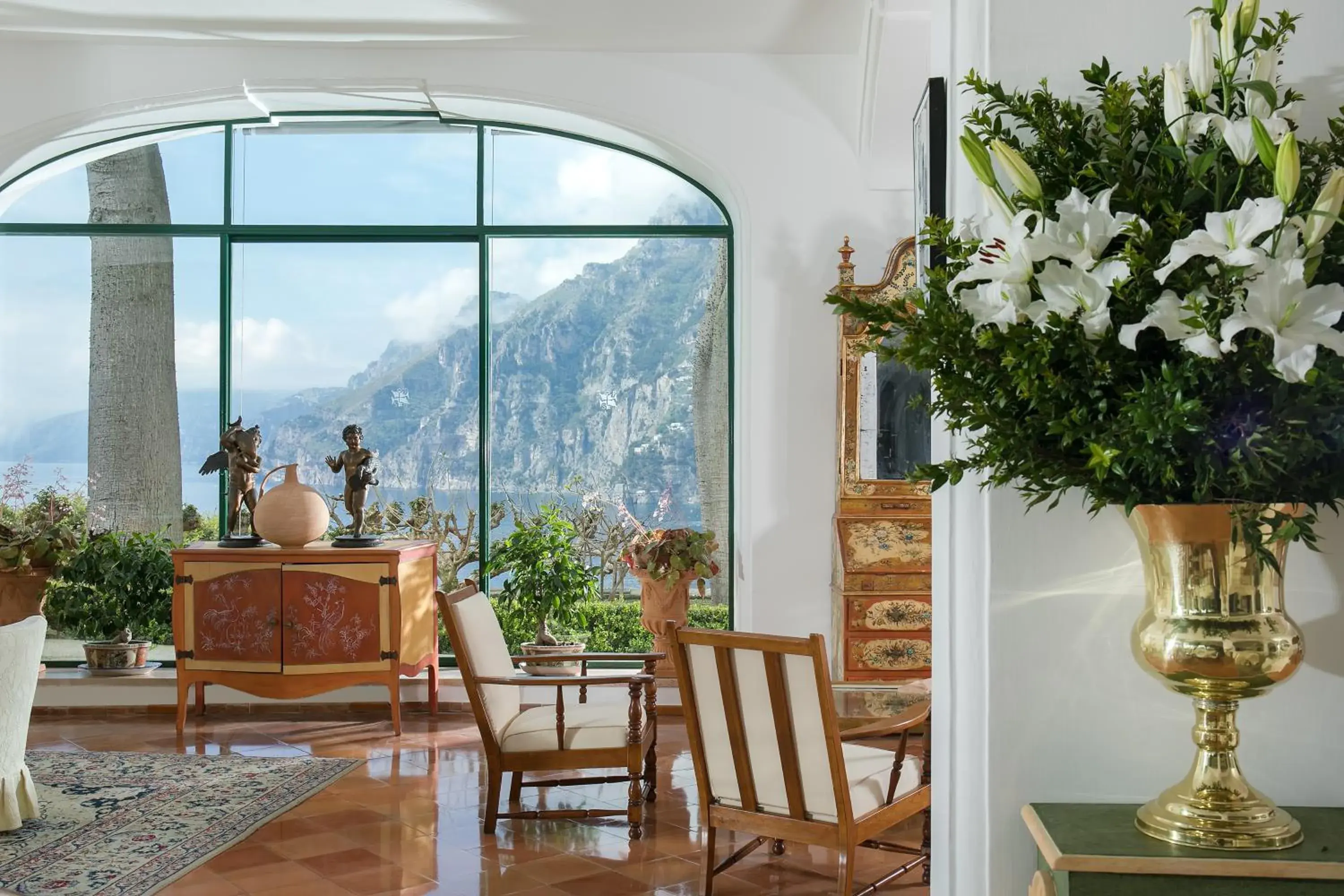 Communal lounge/ TV room, Mountain View in Il San Pietro di Positano