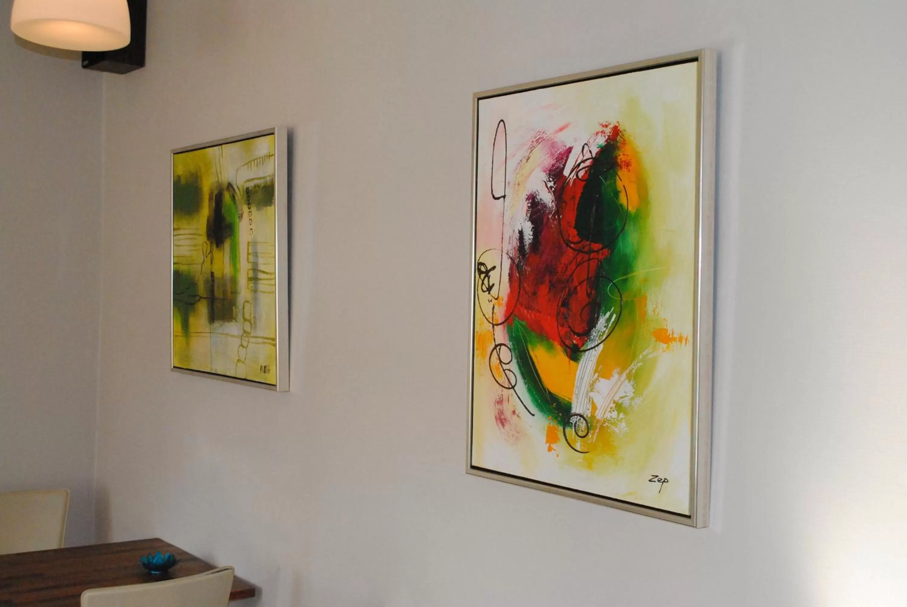 Decorative detail in Det Lille Hotel