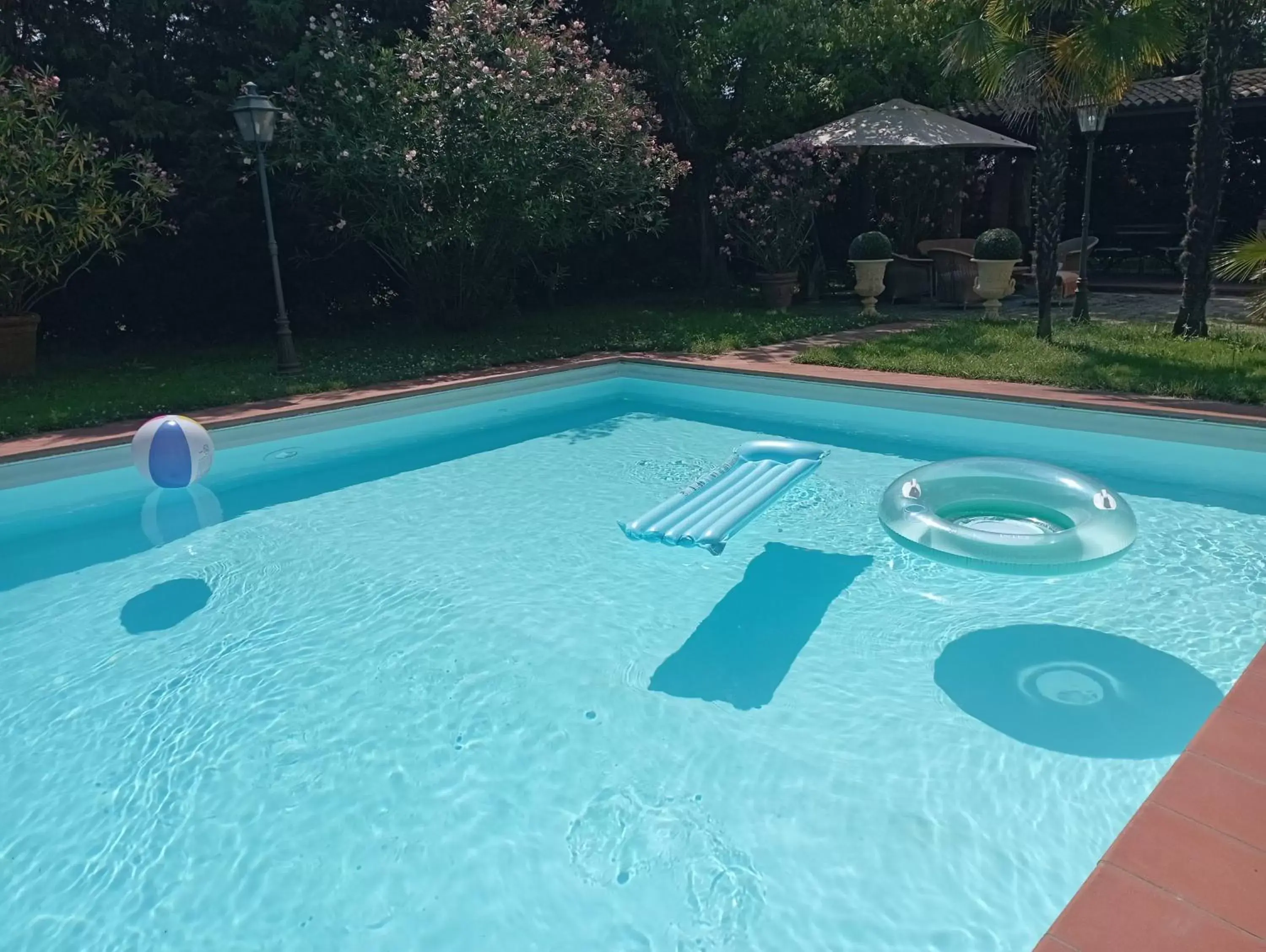 Swimming Pool in Villa delle palme B&B 5 stelle