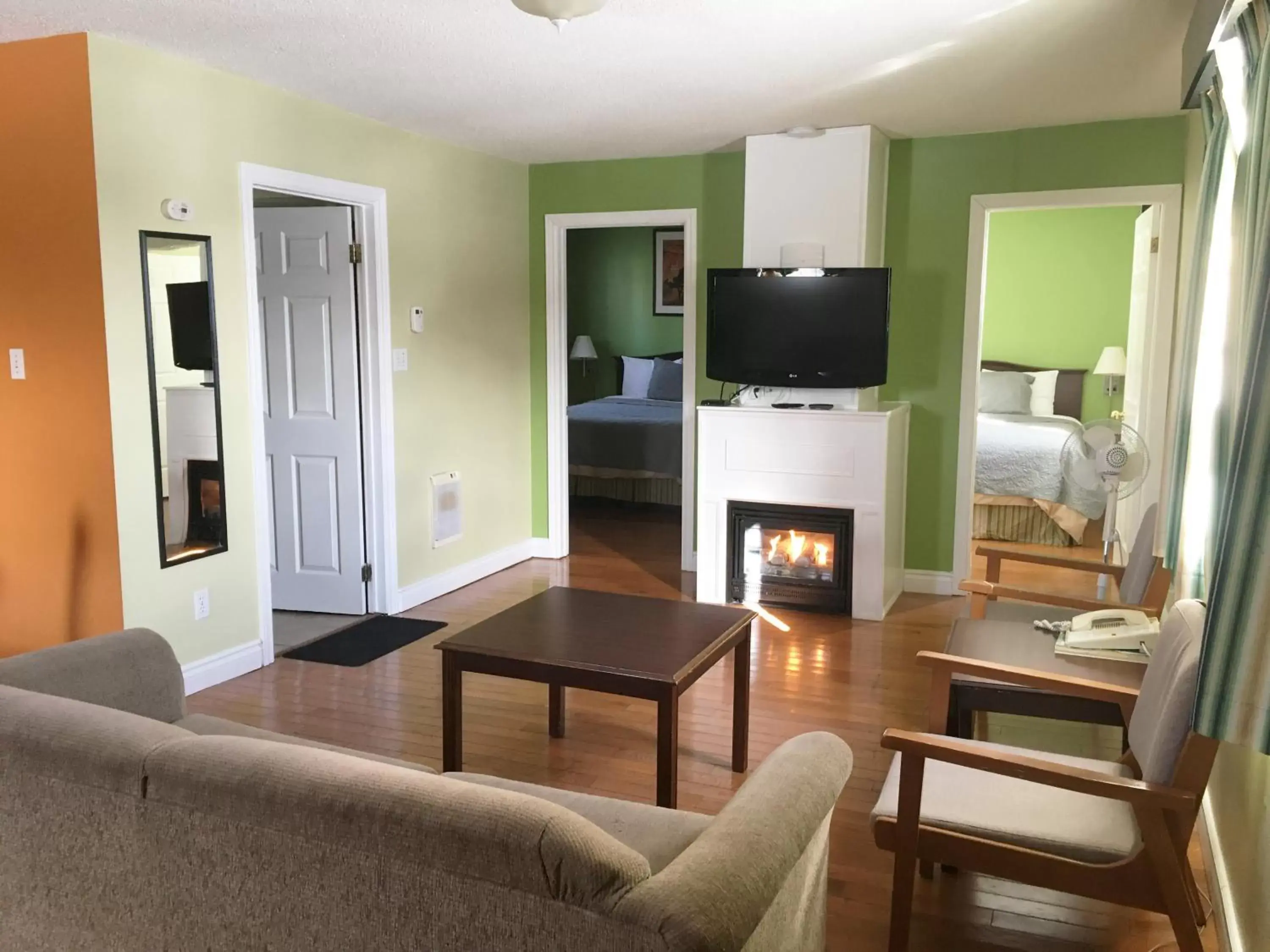 Seating Area in Lakeshore Suites