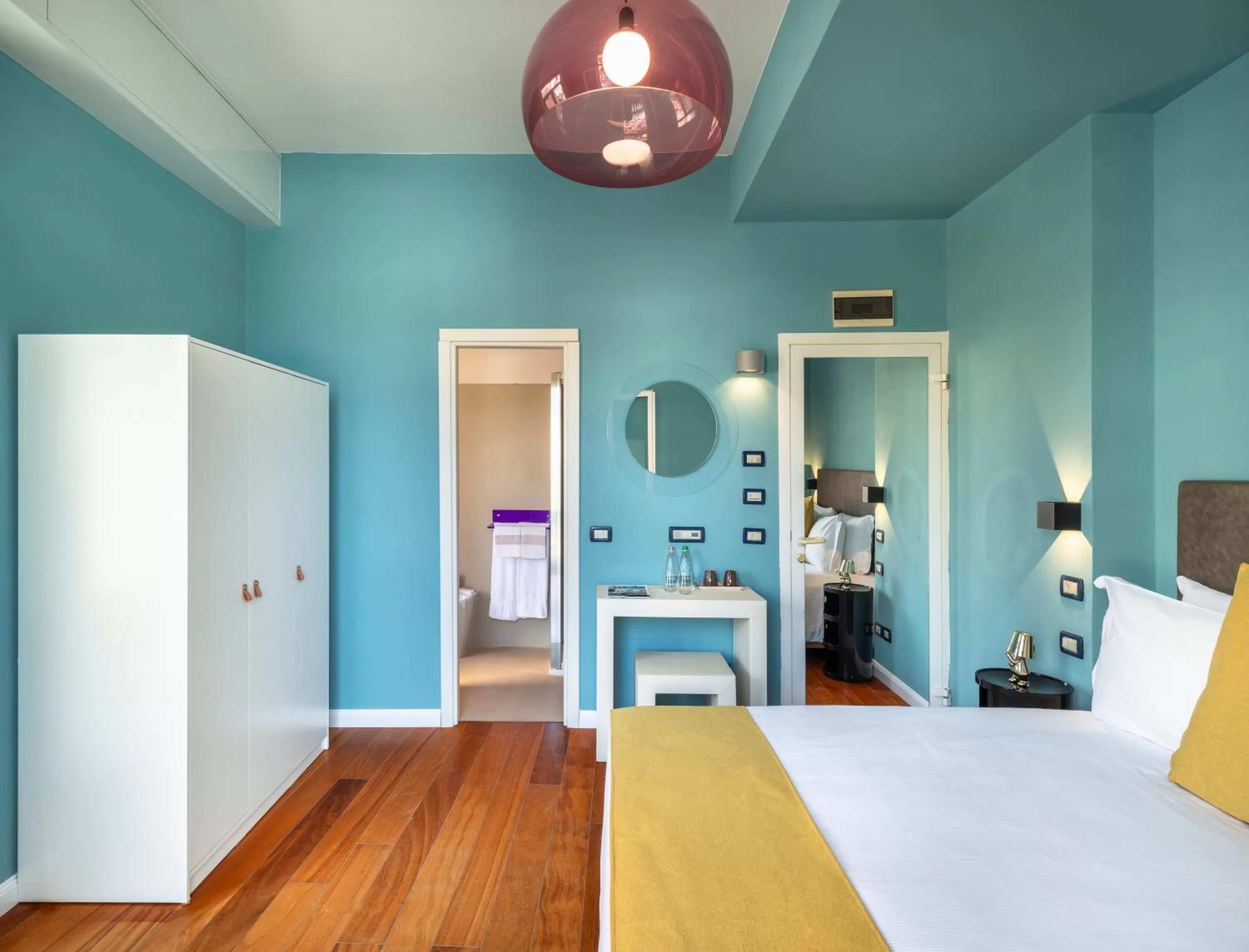 Bed in Rosabianca Boutique Hotel