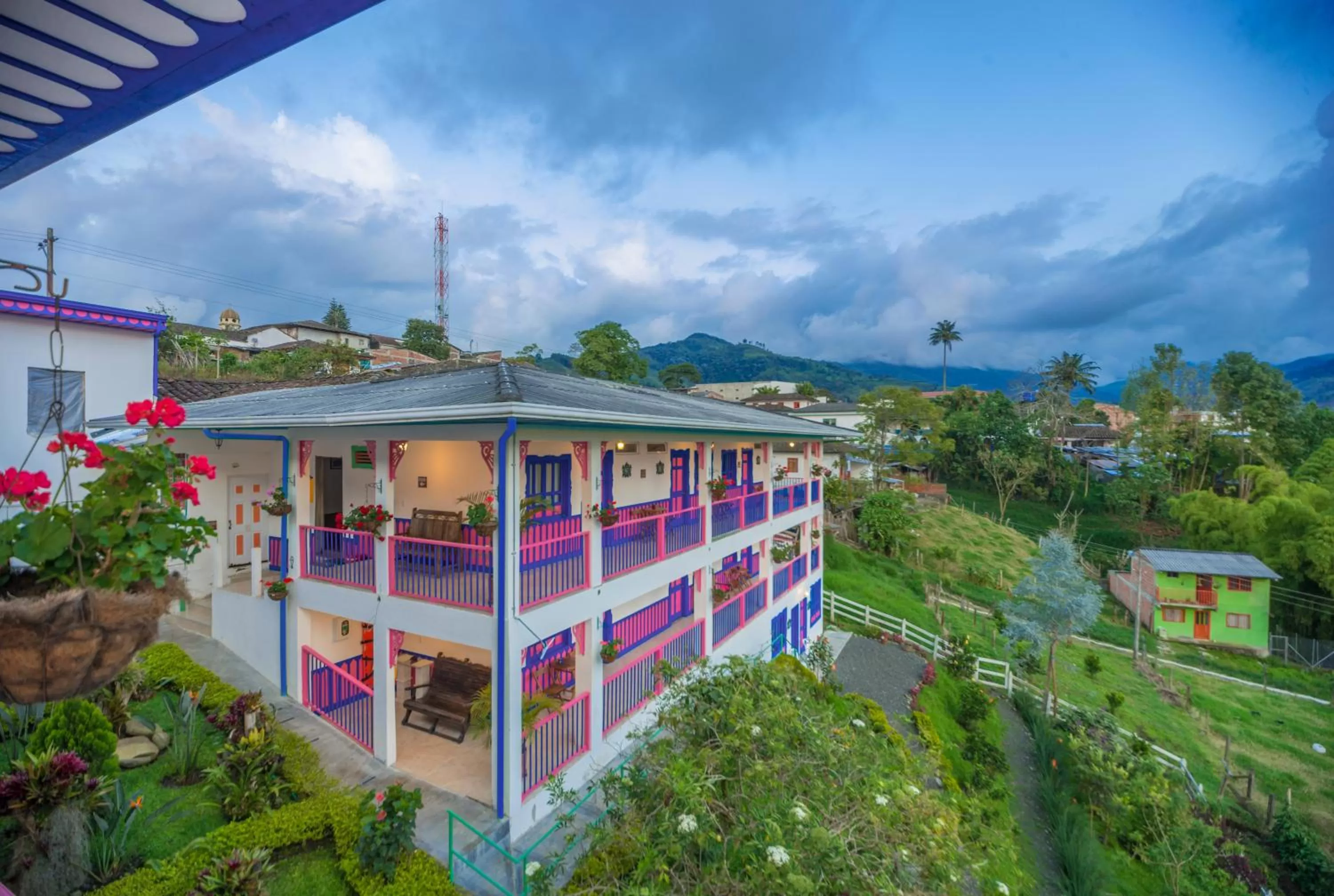 Bird's eye view in Hotel El Jardin