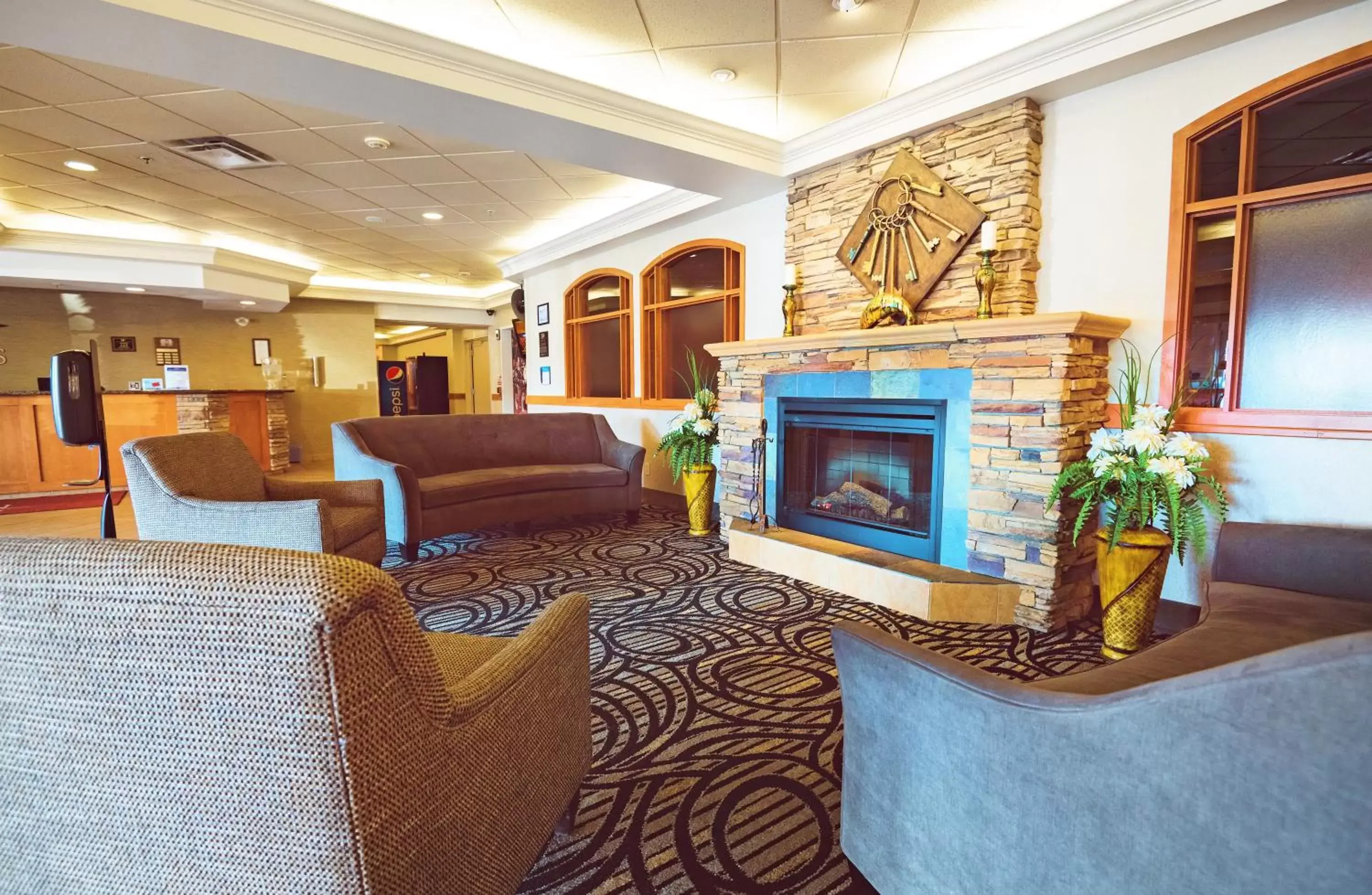 Lobby or reception, Lobby/Reception in Rosslyn Inn & Suites