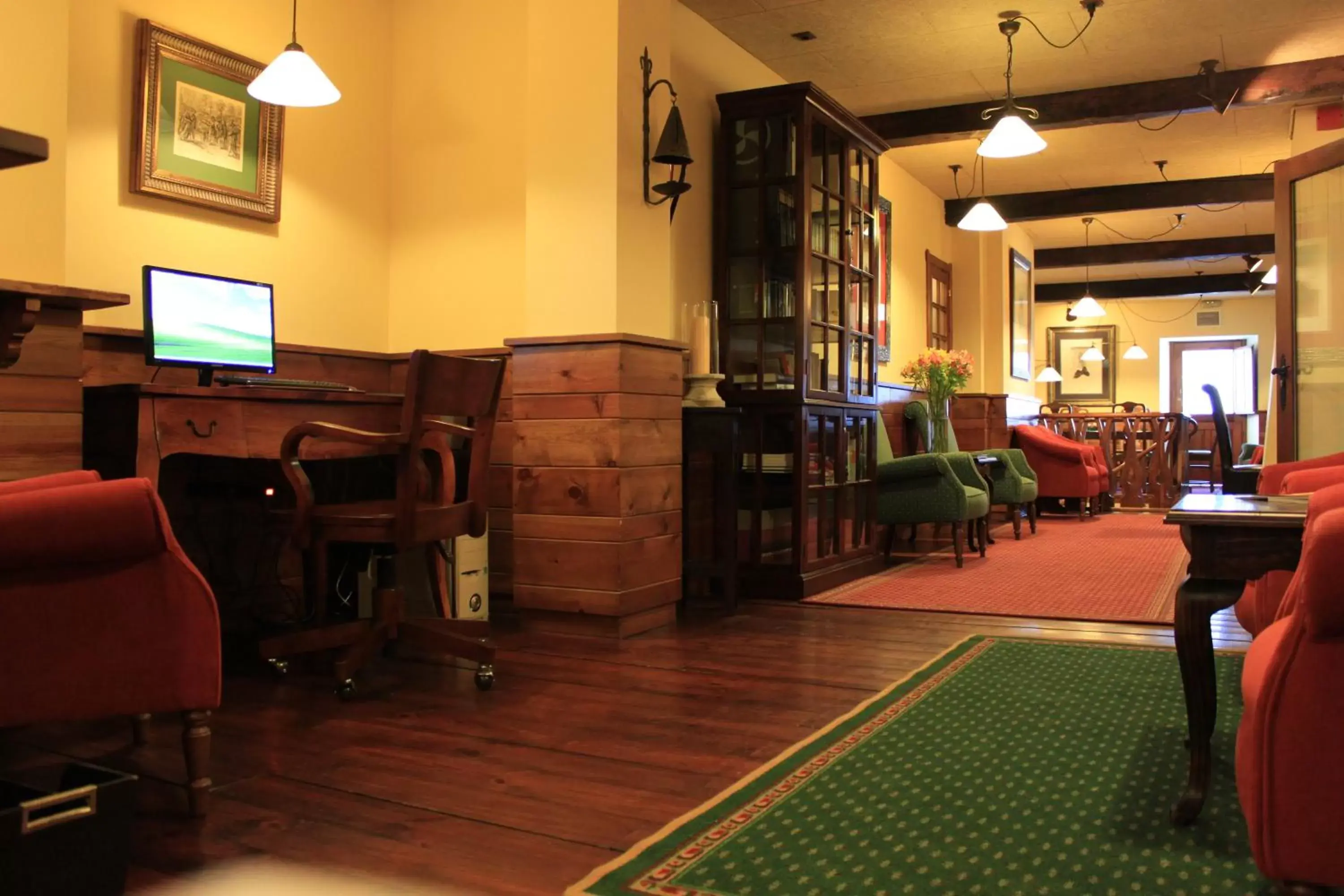 Library in Hotel Virxe da Cerca by Pousadas de Compostela