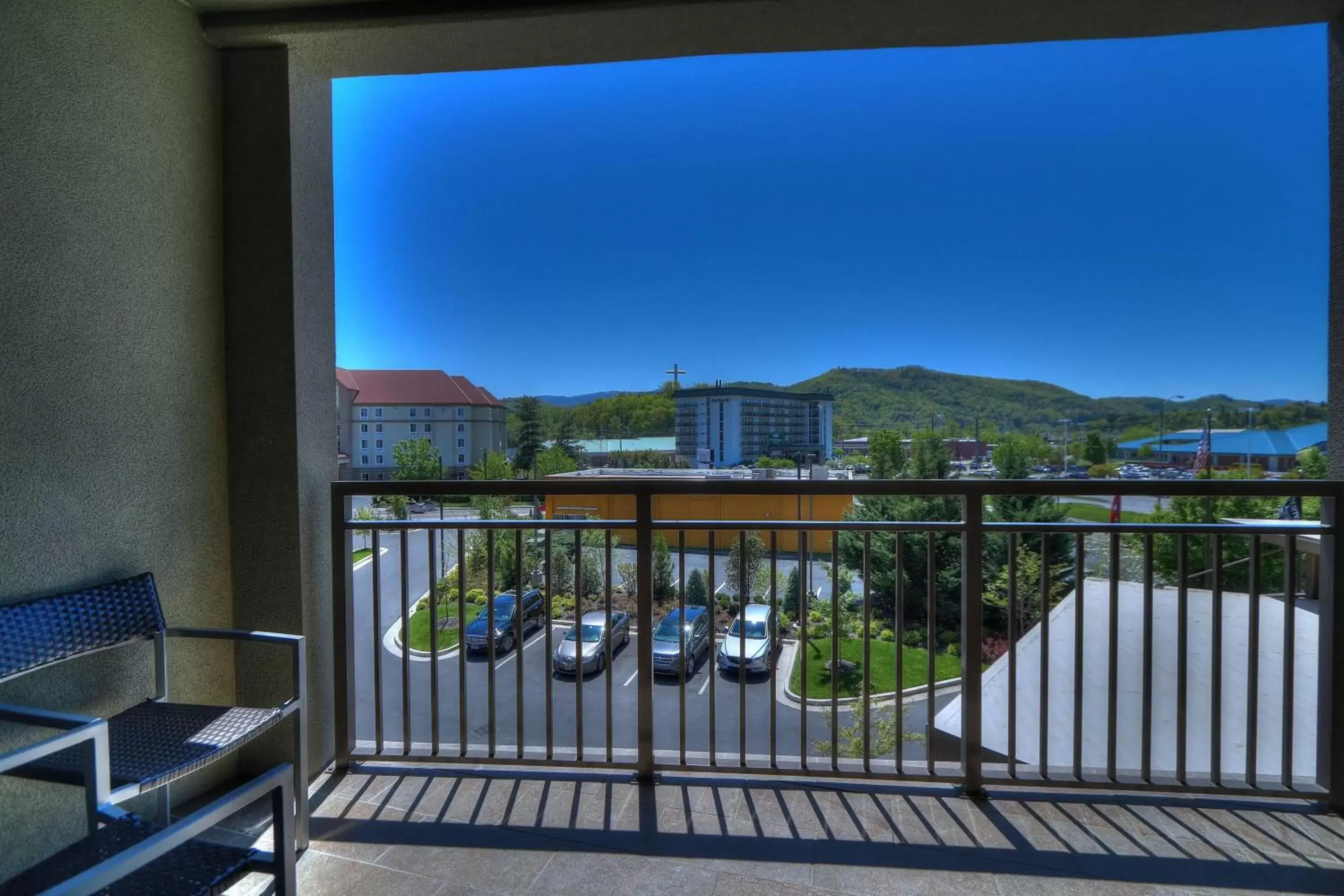 Photo of the whole room, Balcony/Terrace in Courtyard by Marriott Pigeon Forge
