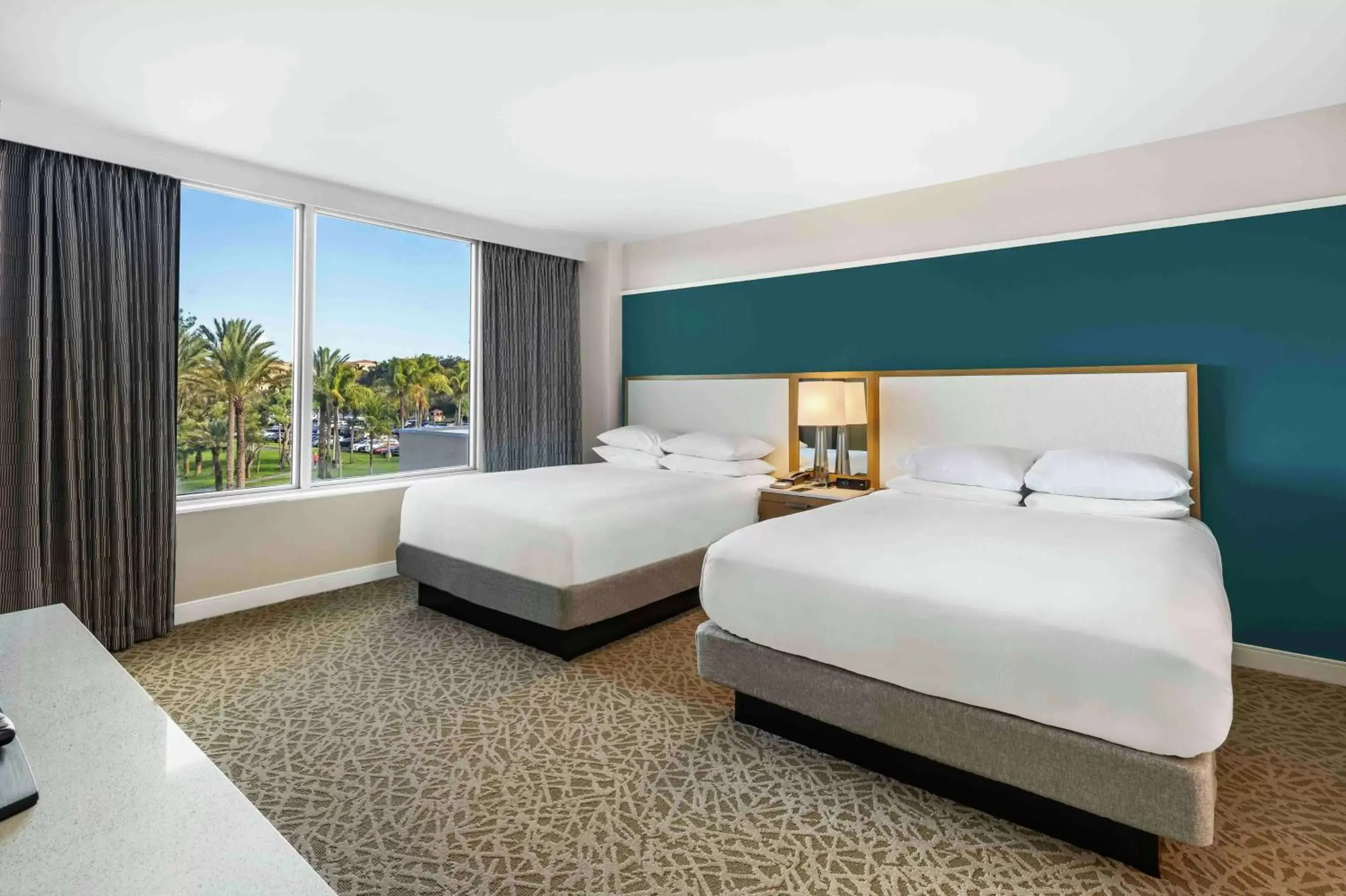 Bed in Hilton Miami Dadeland