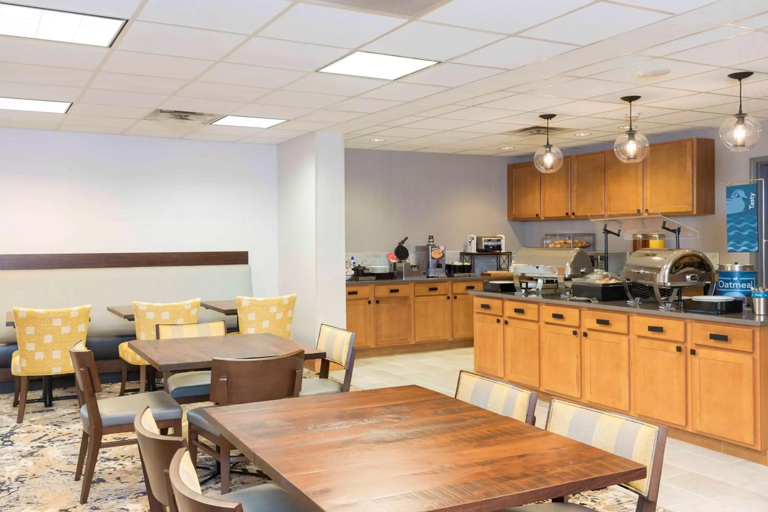 Dining area, Restaurant/Places to Eat in Homewood Suites by Hilton Indianapolis Airport / Plainfield