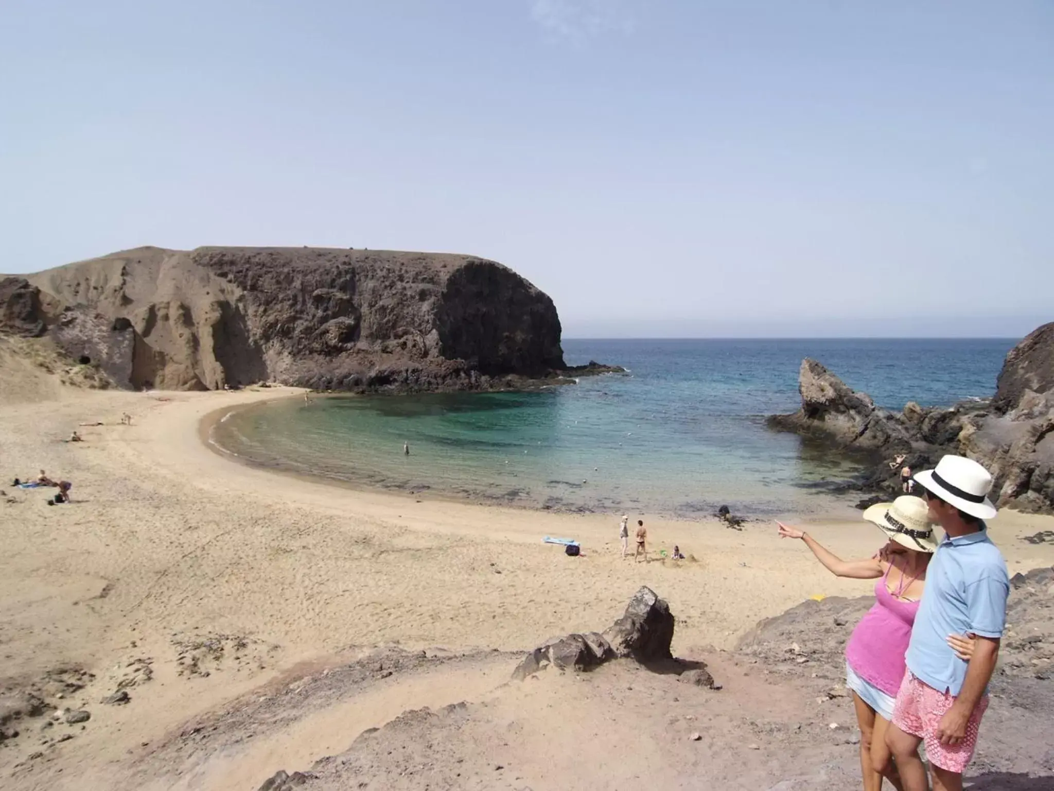 Beach in Sandos Papagayo