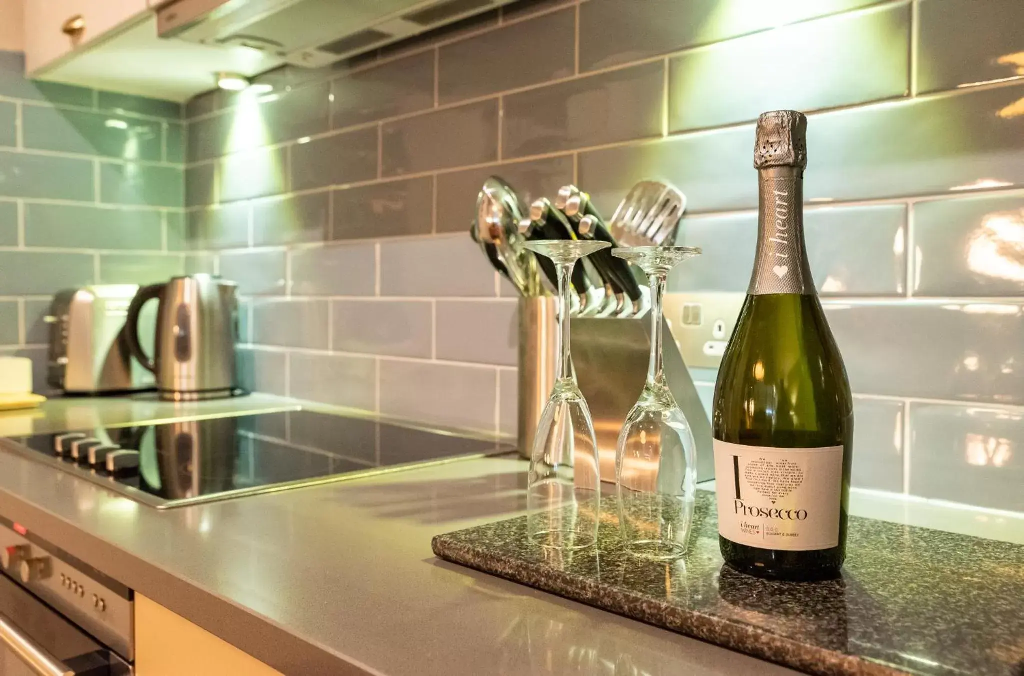 Kitchen or kitchenette in The Lawrance Luxury Aparthotel - Harrogate