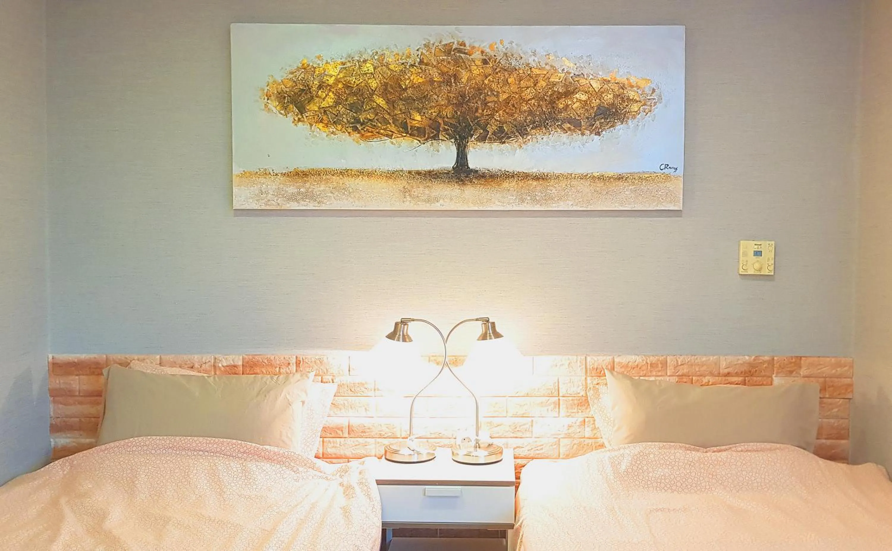 Bed in Forêt Guest House Gangnam