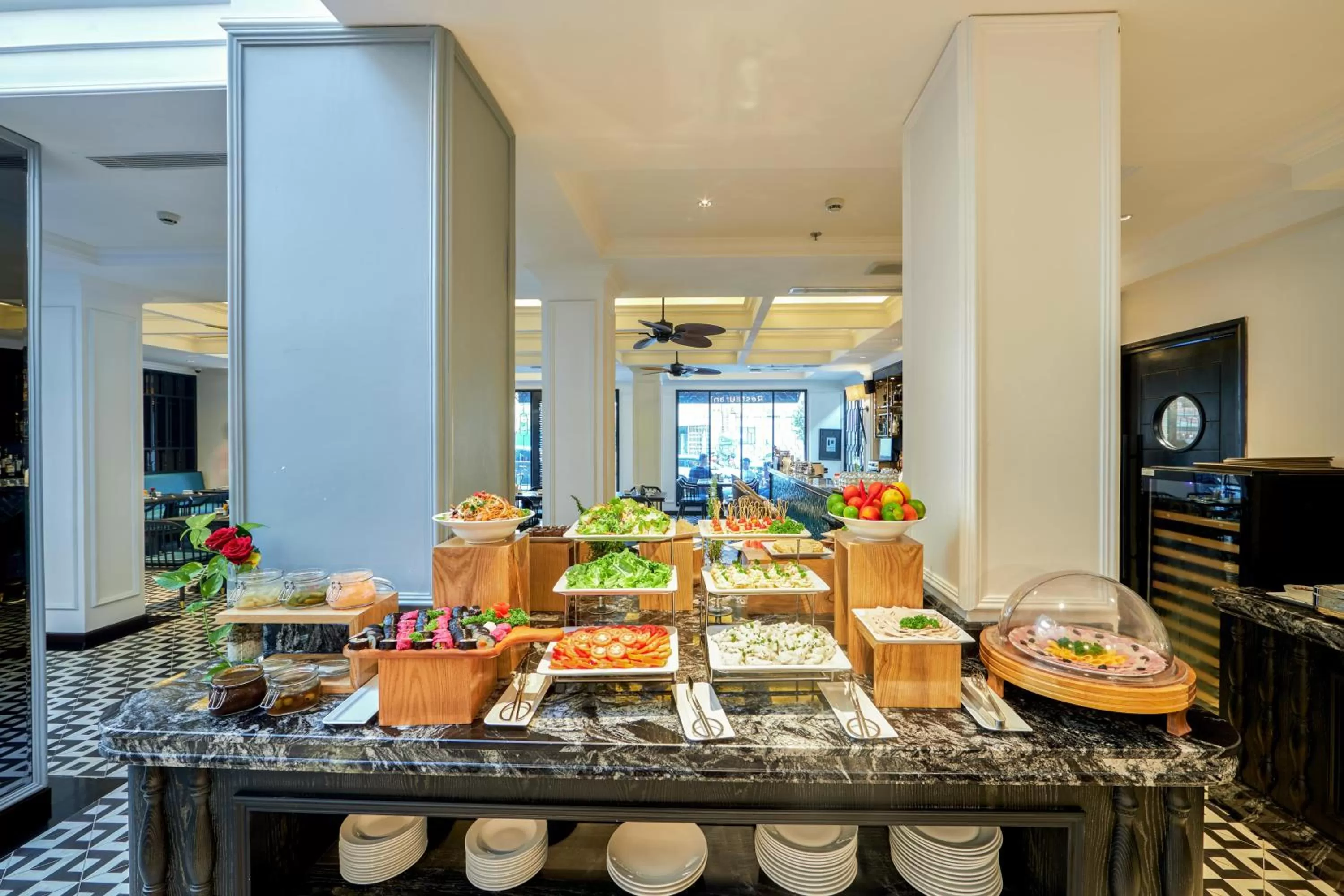 Restaurant/places to eat in Hotel DMelin