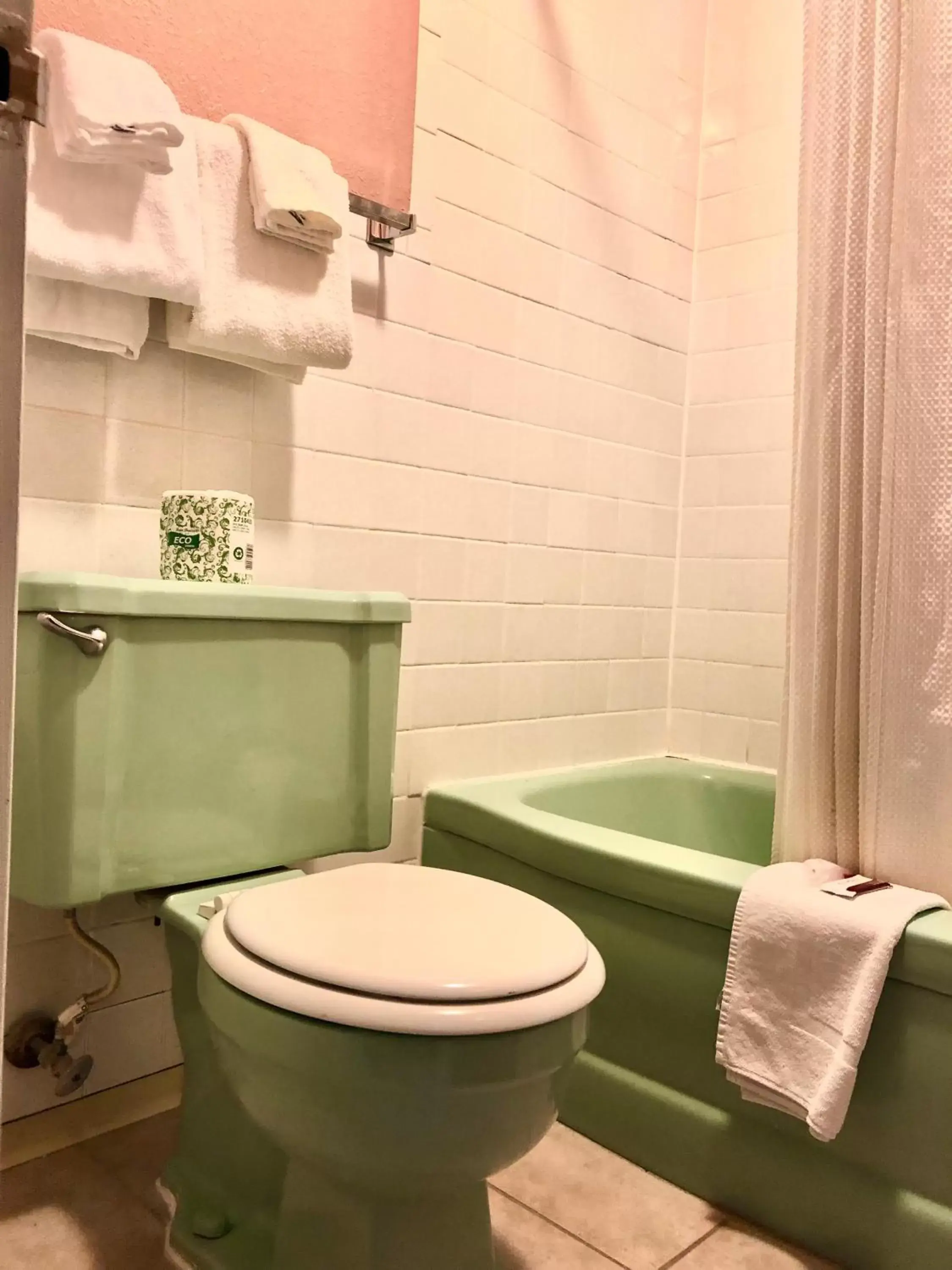 Bathroom in Annie Oakley Motel Oakley