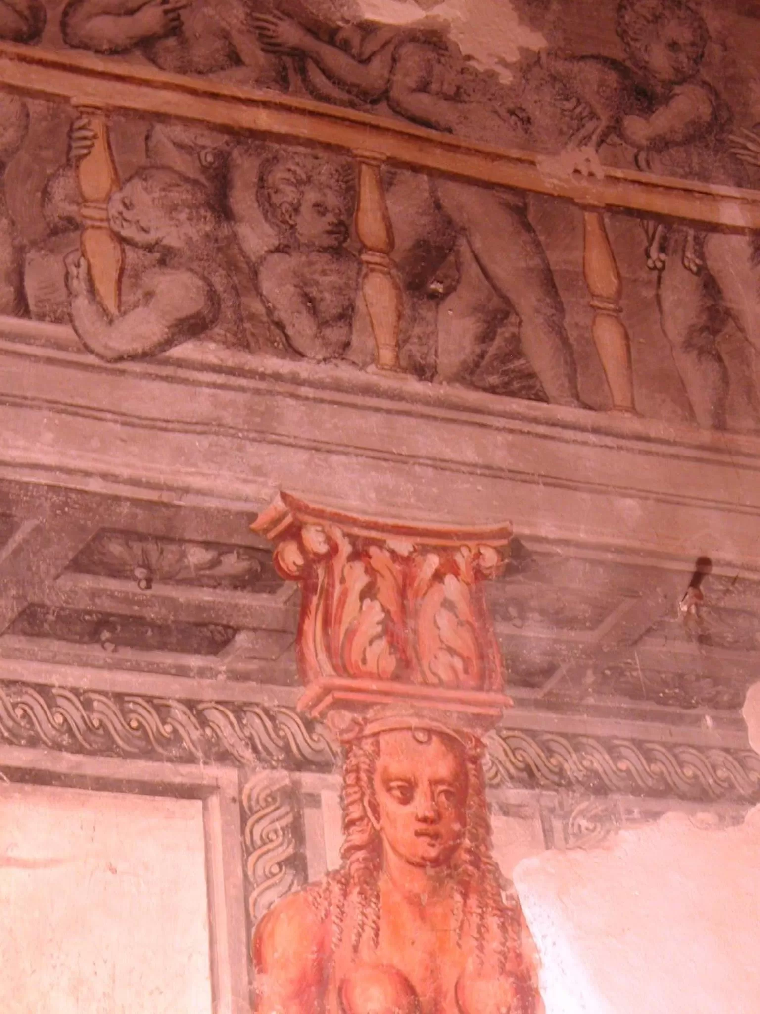 Decorative detail in Hotel Locanda Dei Mai Intees