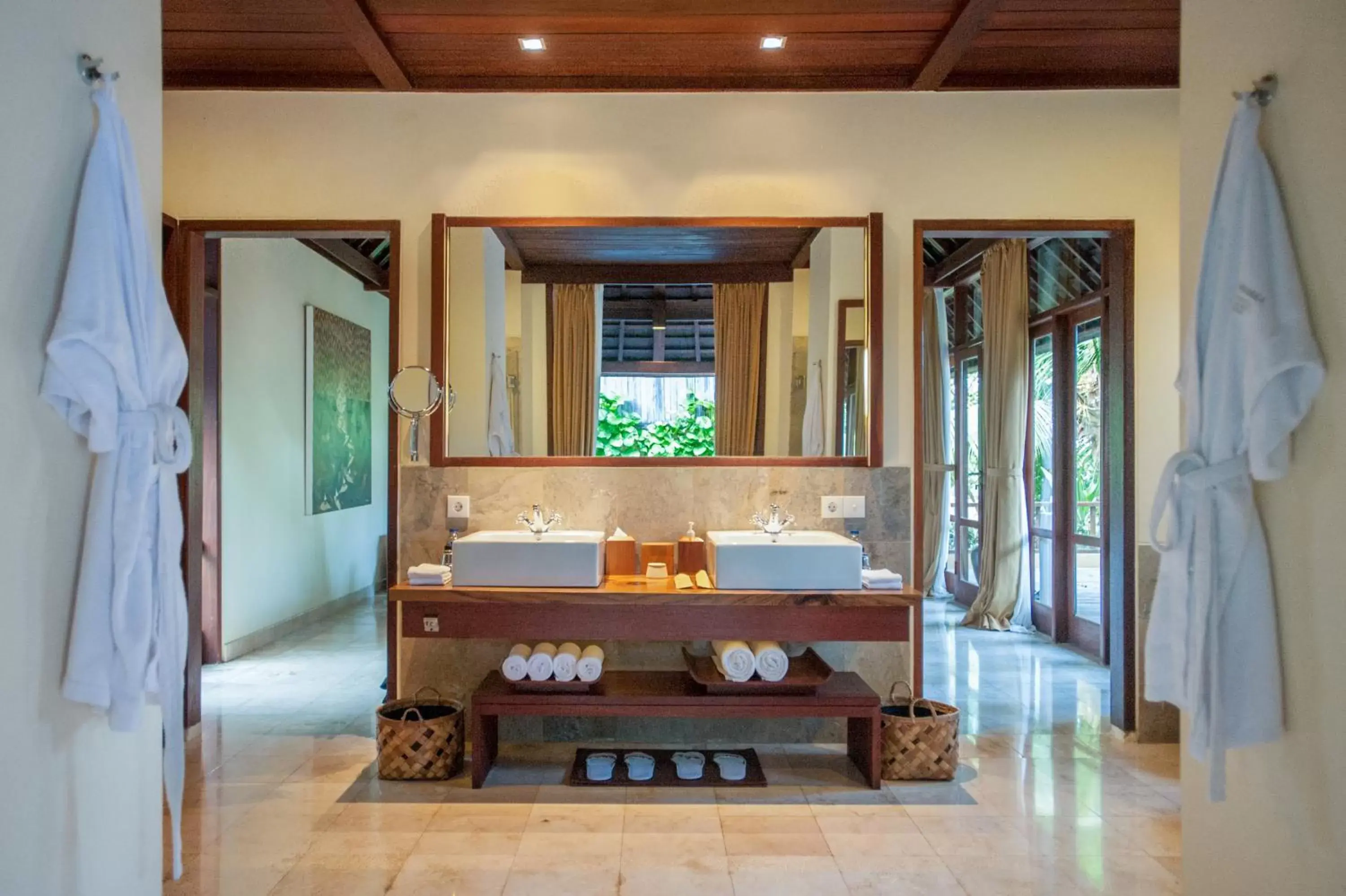 Bathroom in Komaneka at Tanggayuda Ubud