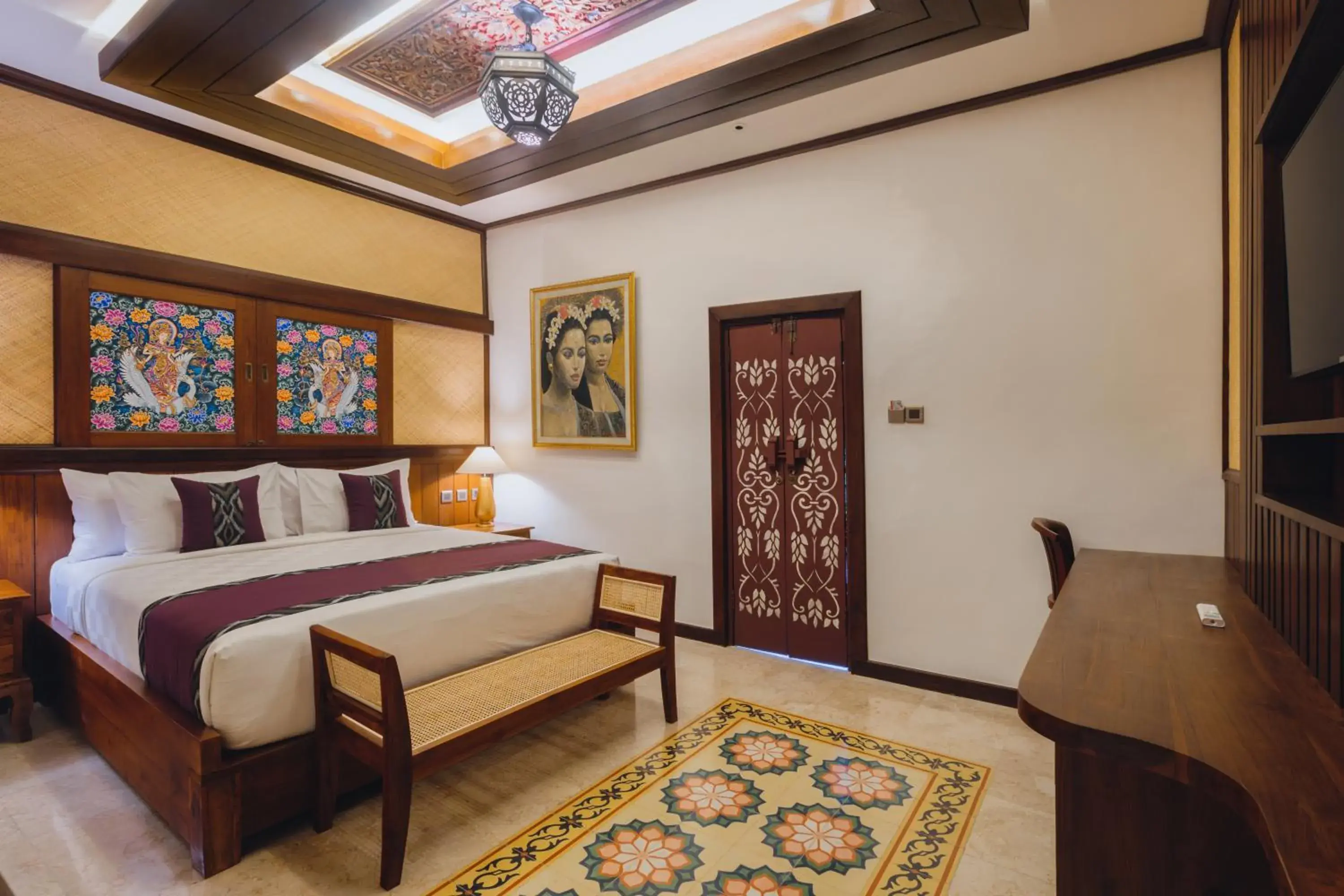 King Room in Puri Saraswati Dijiwa Ubud King Room in Puri Saraswati Dijiwa Ubud