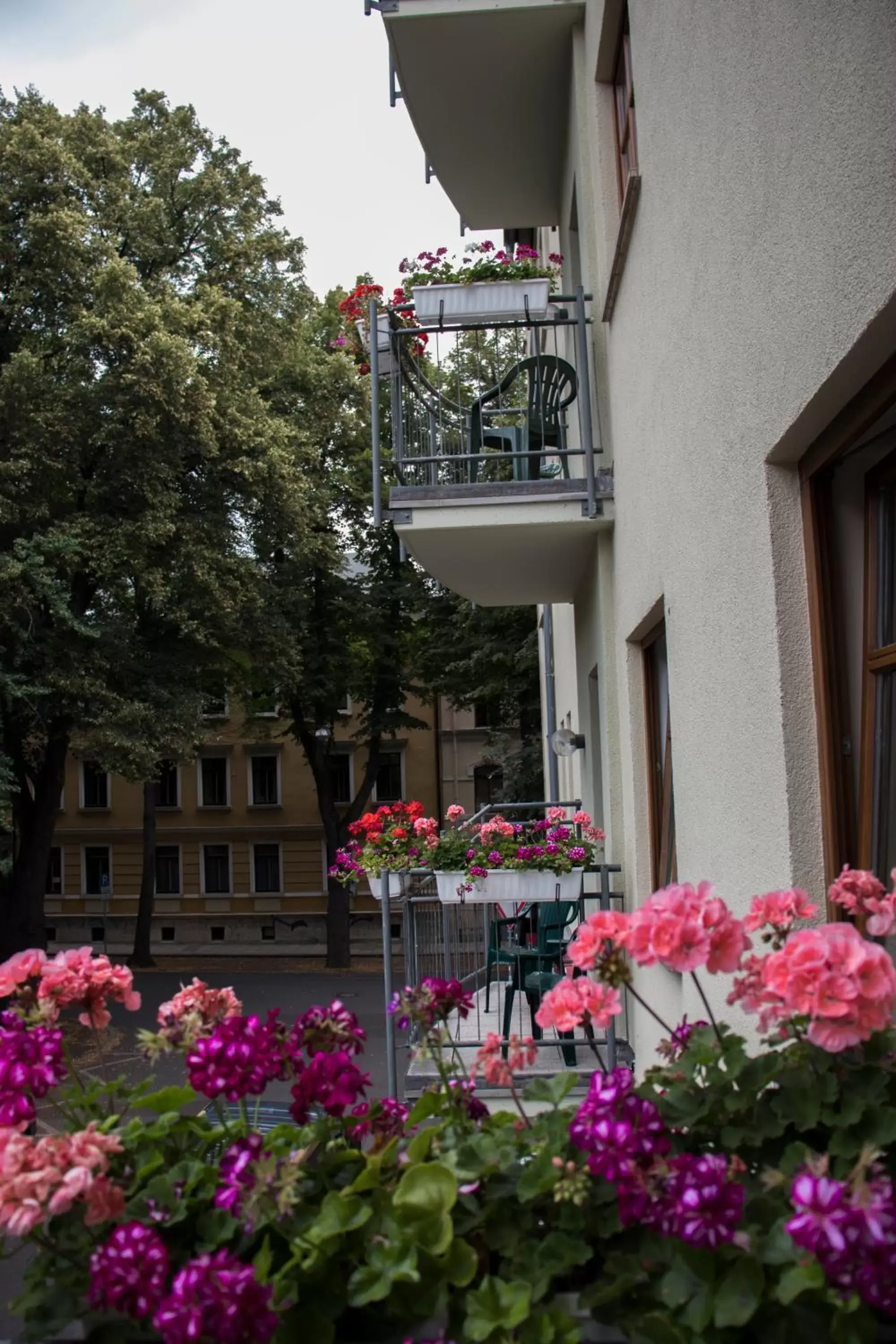 Balcony/Terrace in Hotel Liszt