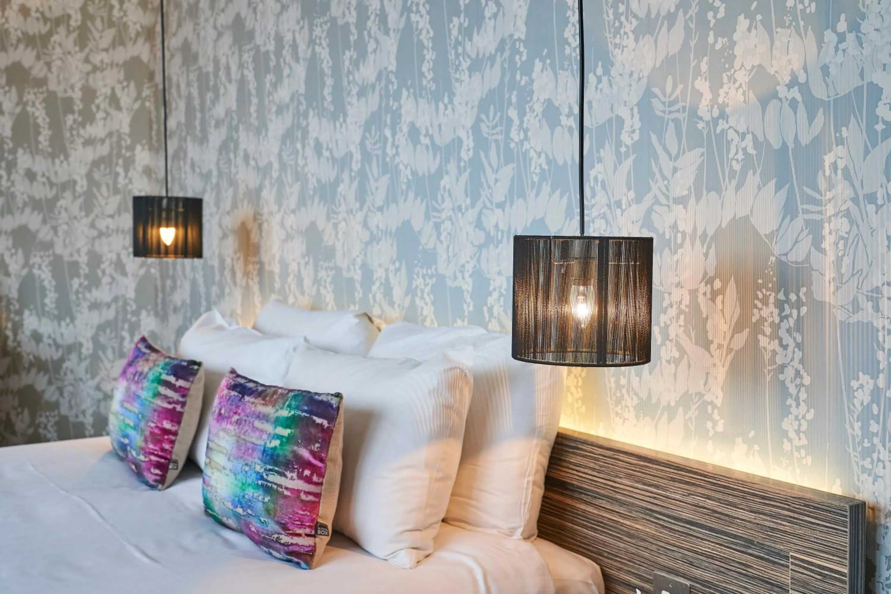 Bathroom, Bed in Hotel Bosco