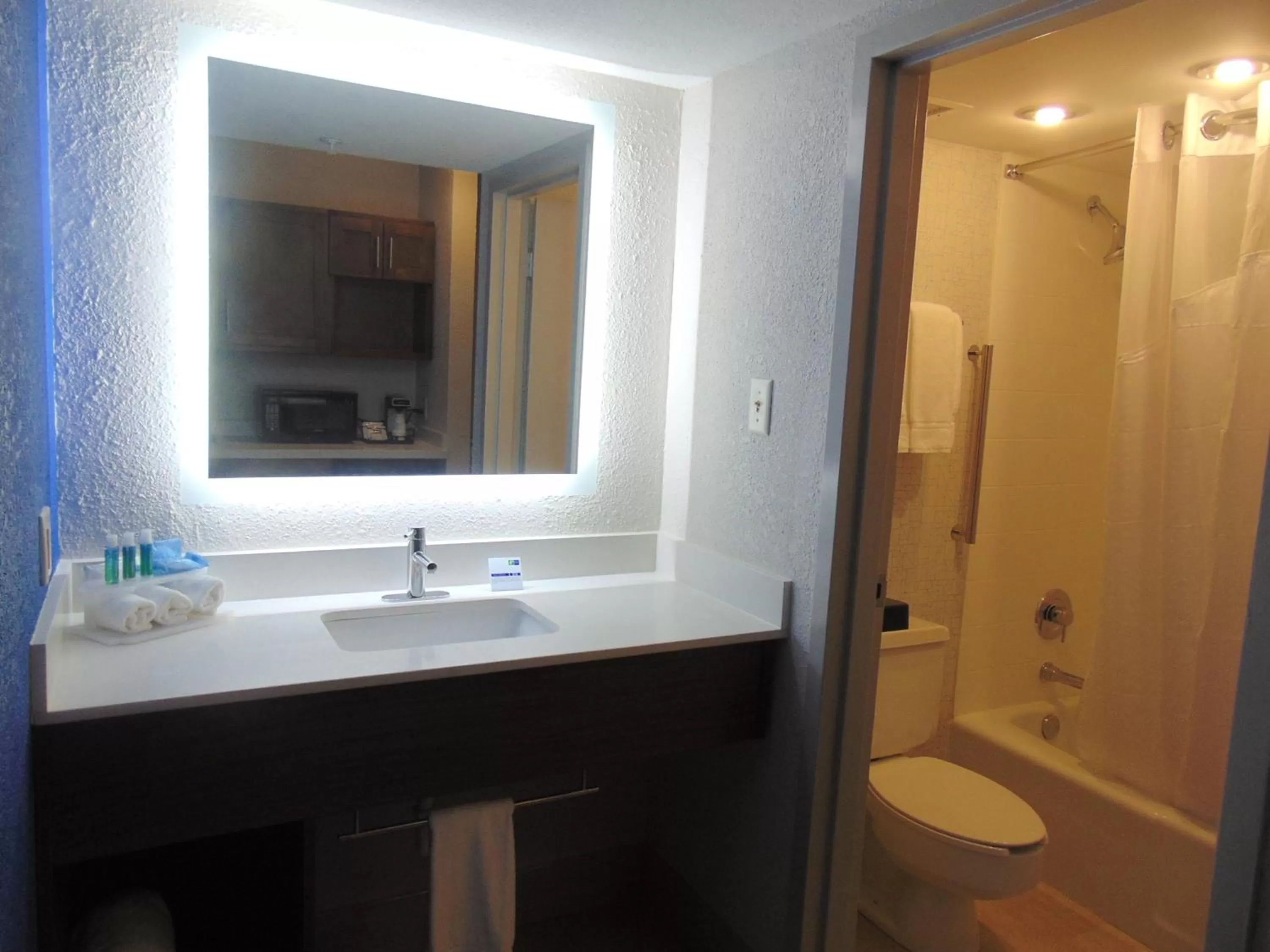 Bathroom in Holiday Inn Express & Suites Wapakoneta by IHG