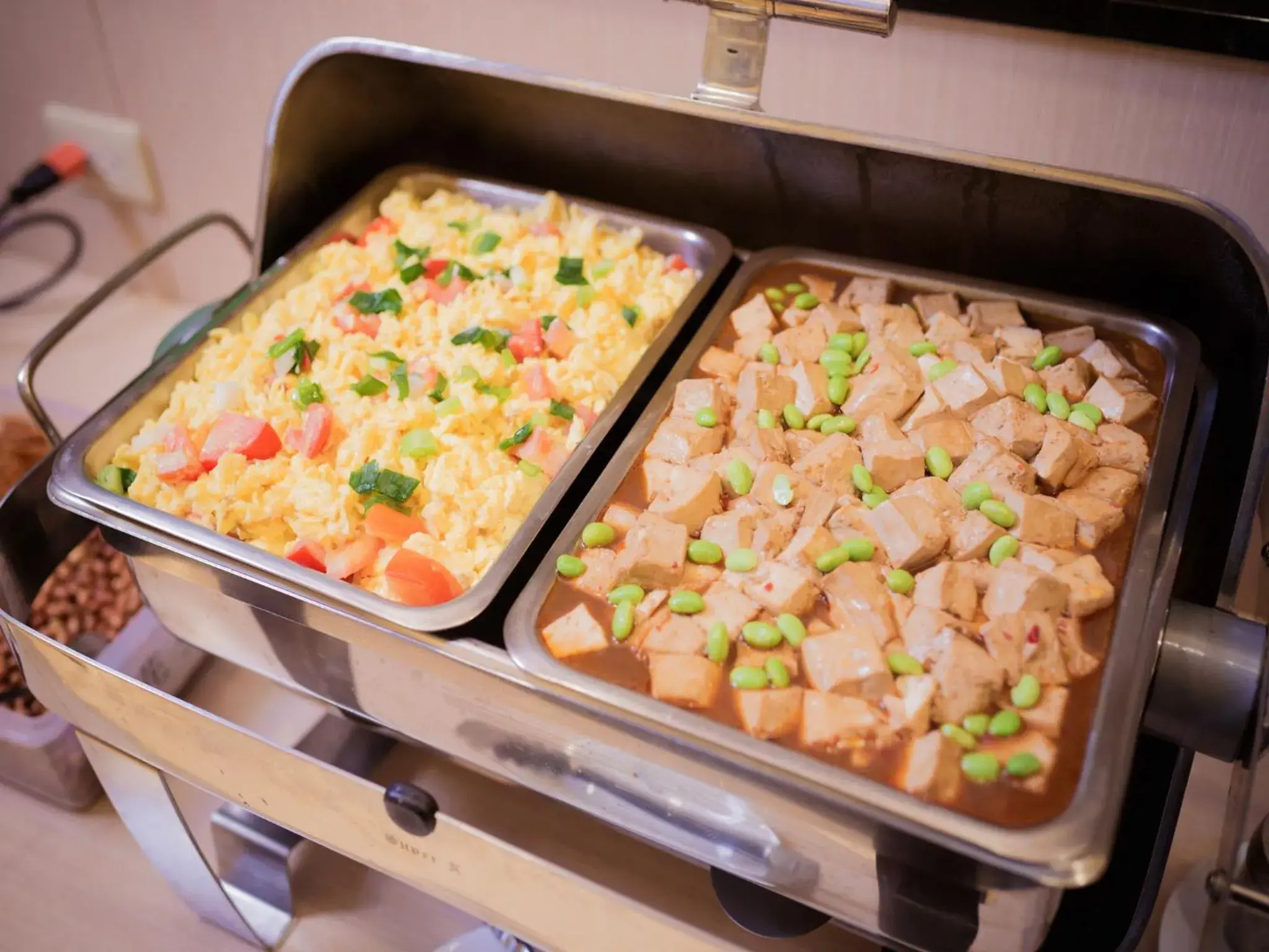 Buffet breakfast in Da Shih Hotel Buffet breakfast in Da Shih Hotel