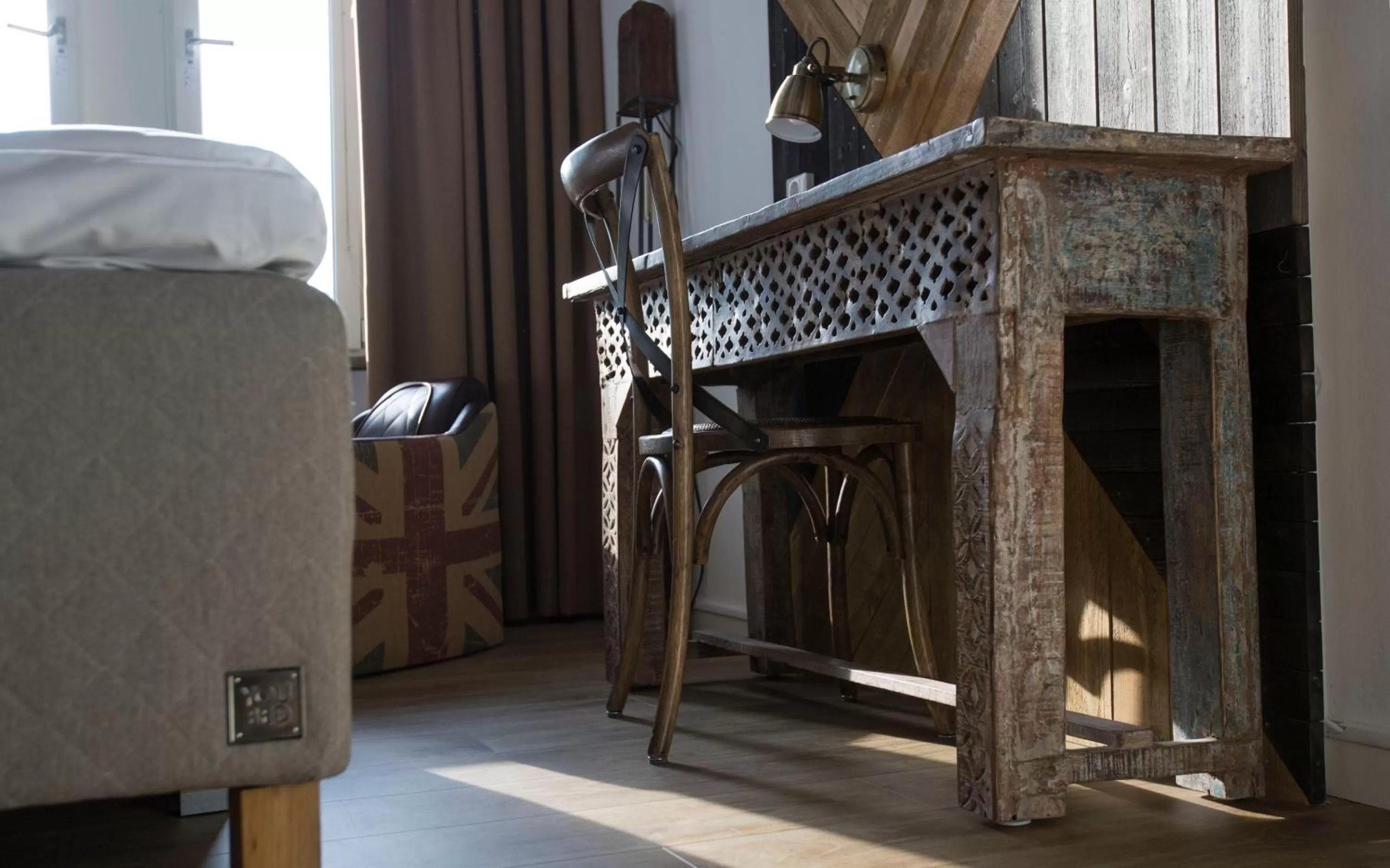 Decorative detail, Bed in Havshotellet