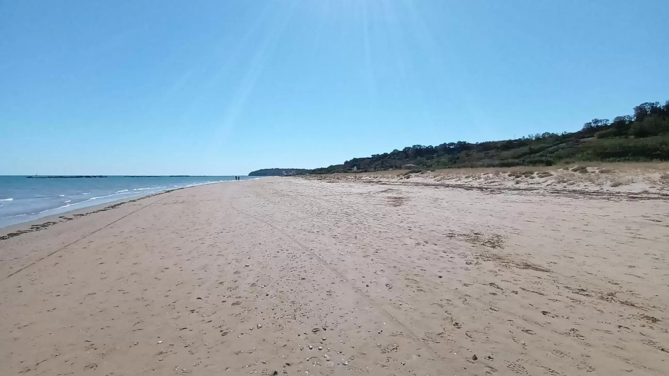 Beach in B&B Falcone