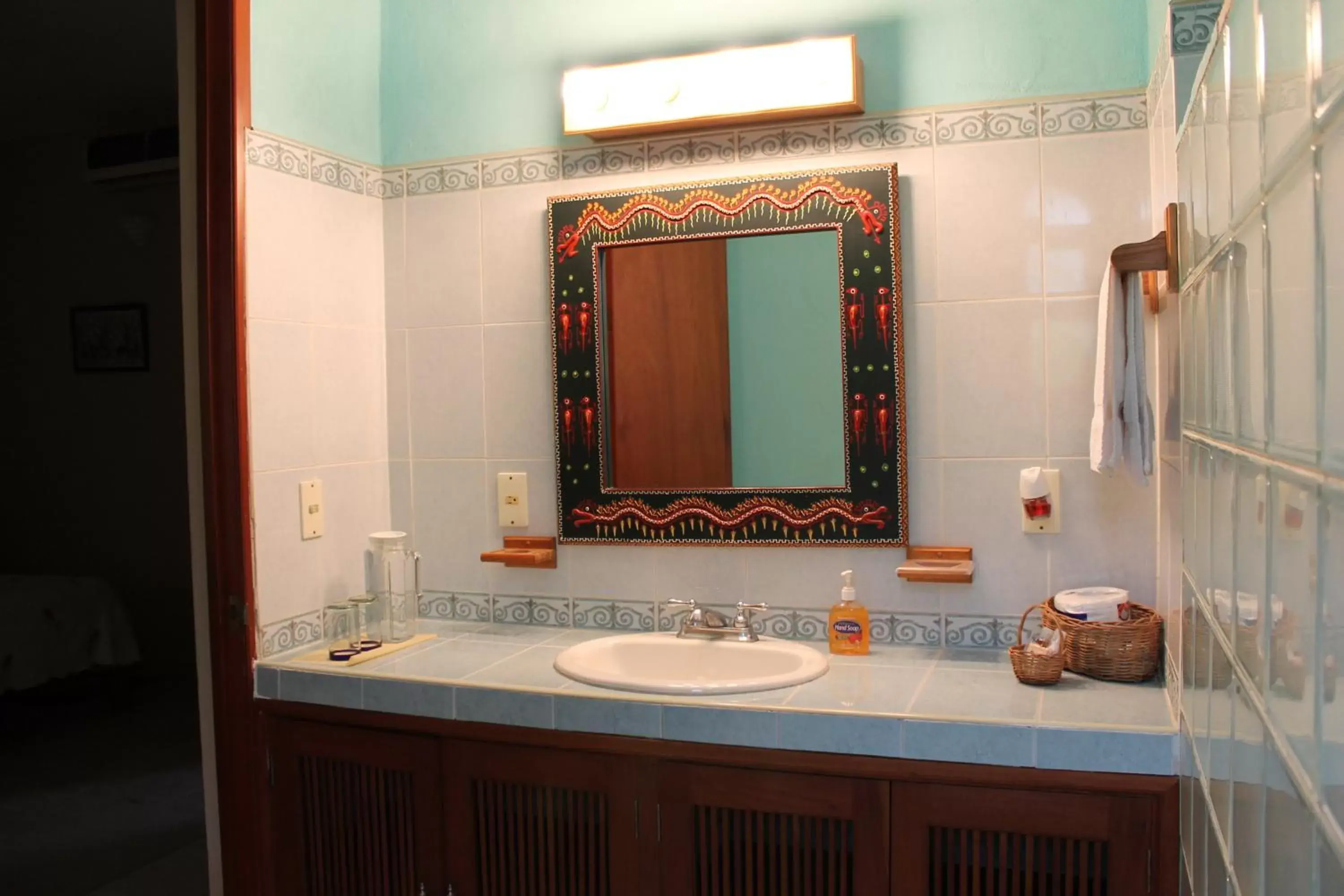 Bathroom in Casa Quetzal Hotel