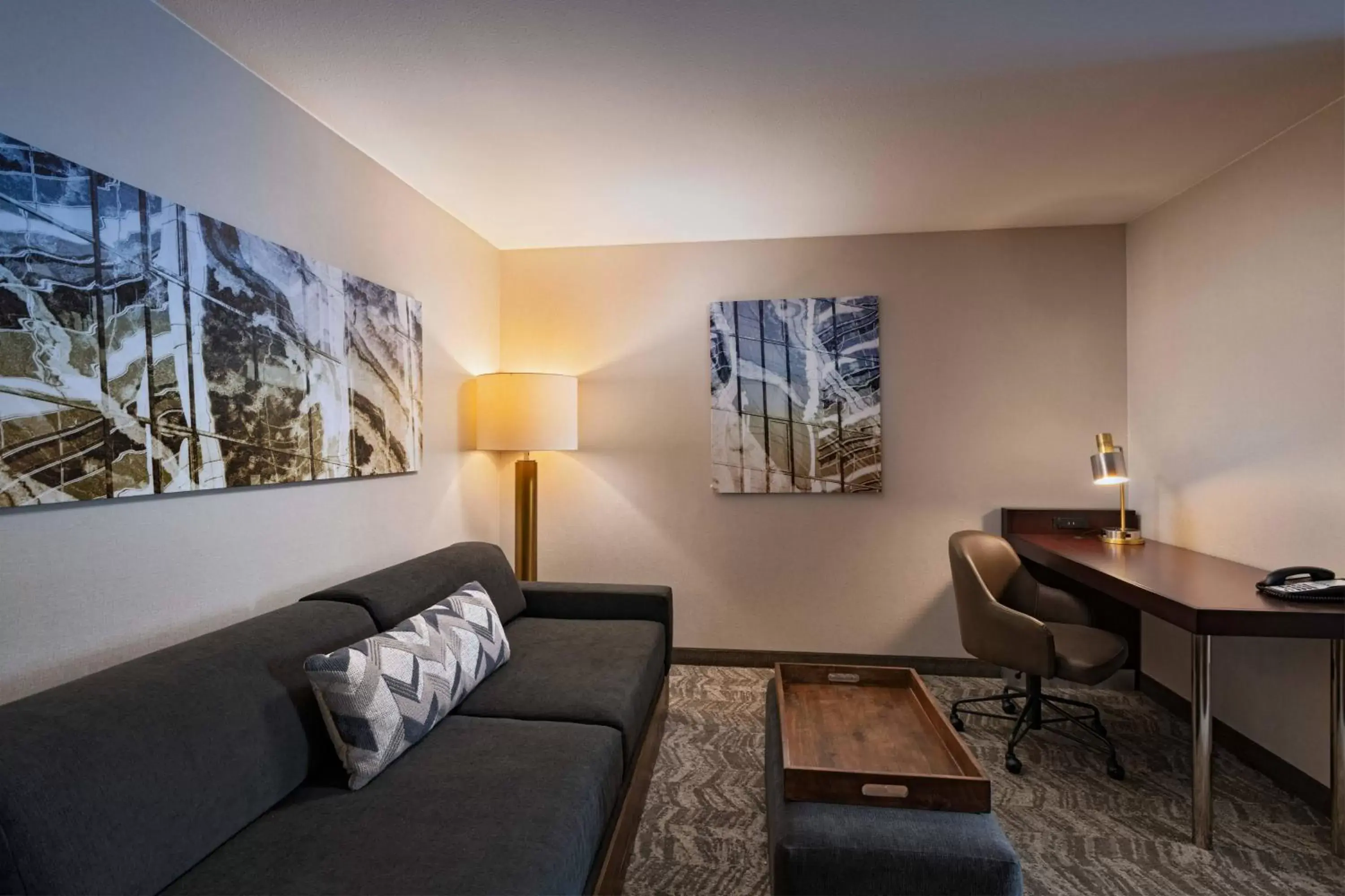 Living room, Seating Area in SpringHill Suites Boise West/Eagle